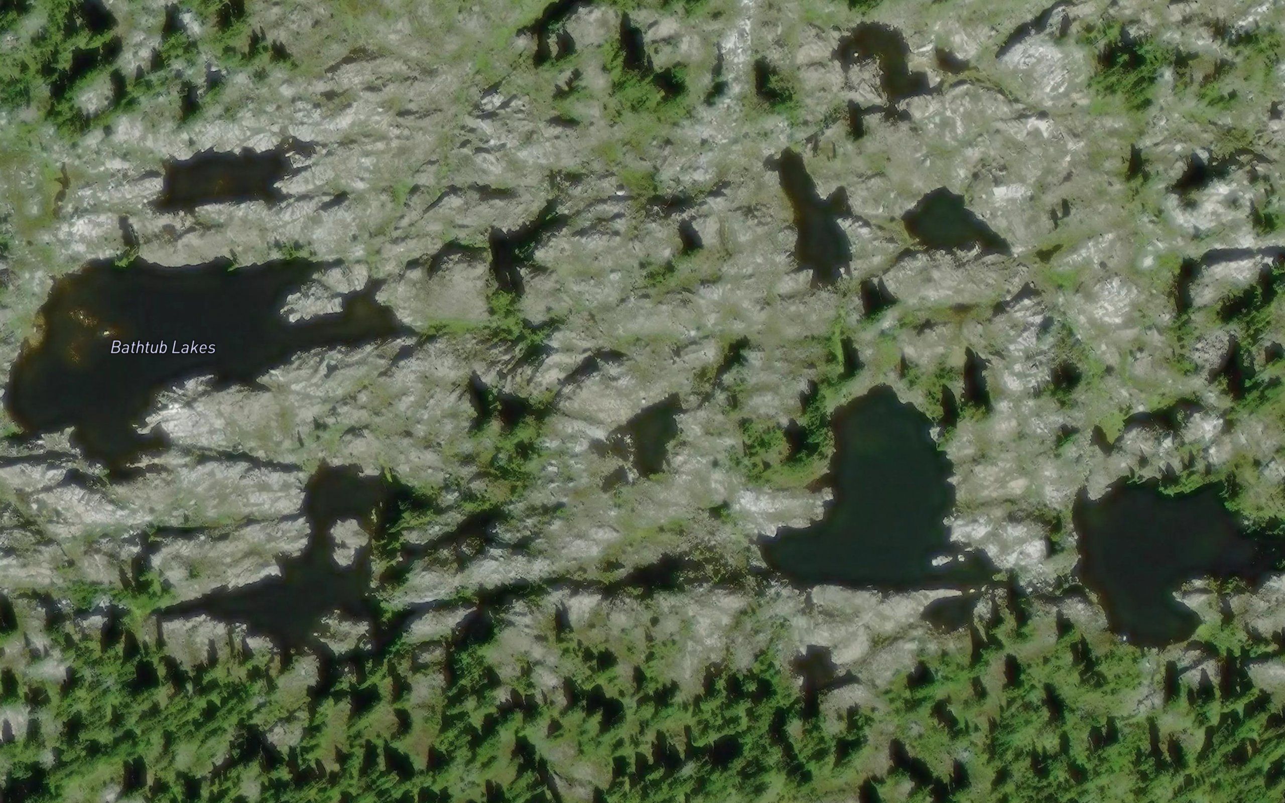 Bathtub Lakes