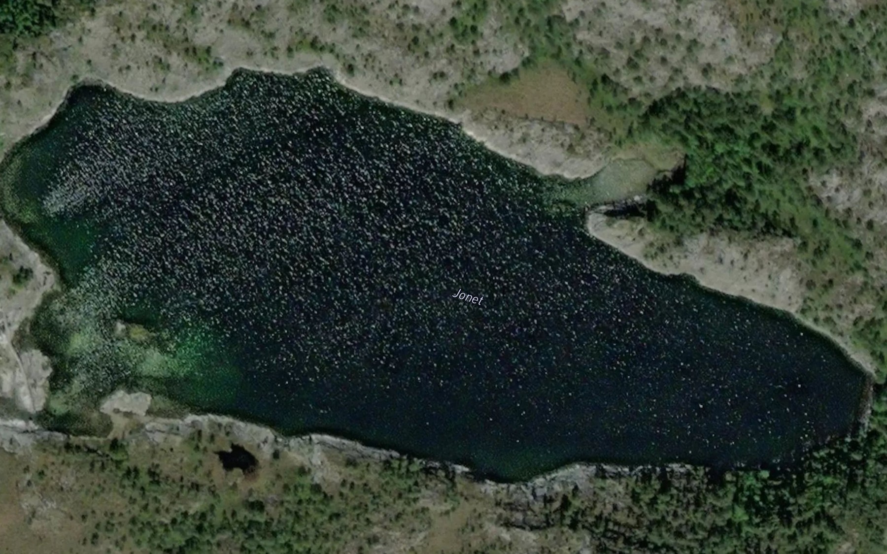 Satellite map of the Joen