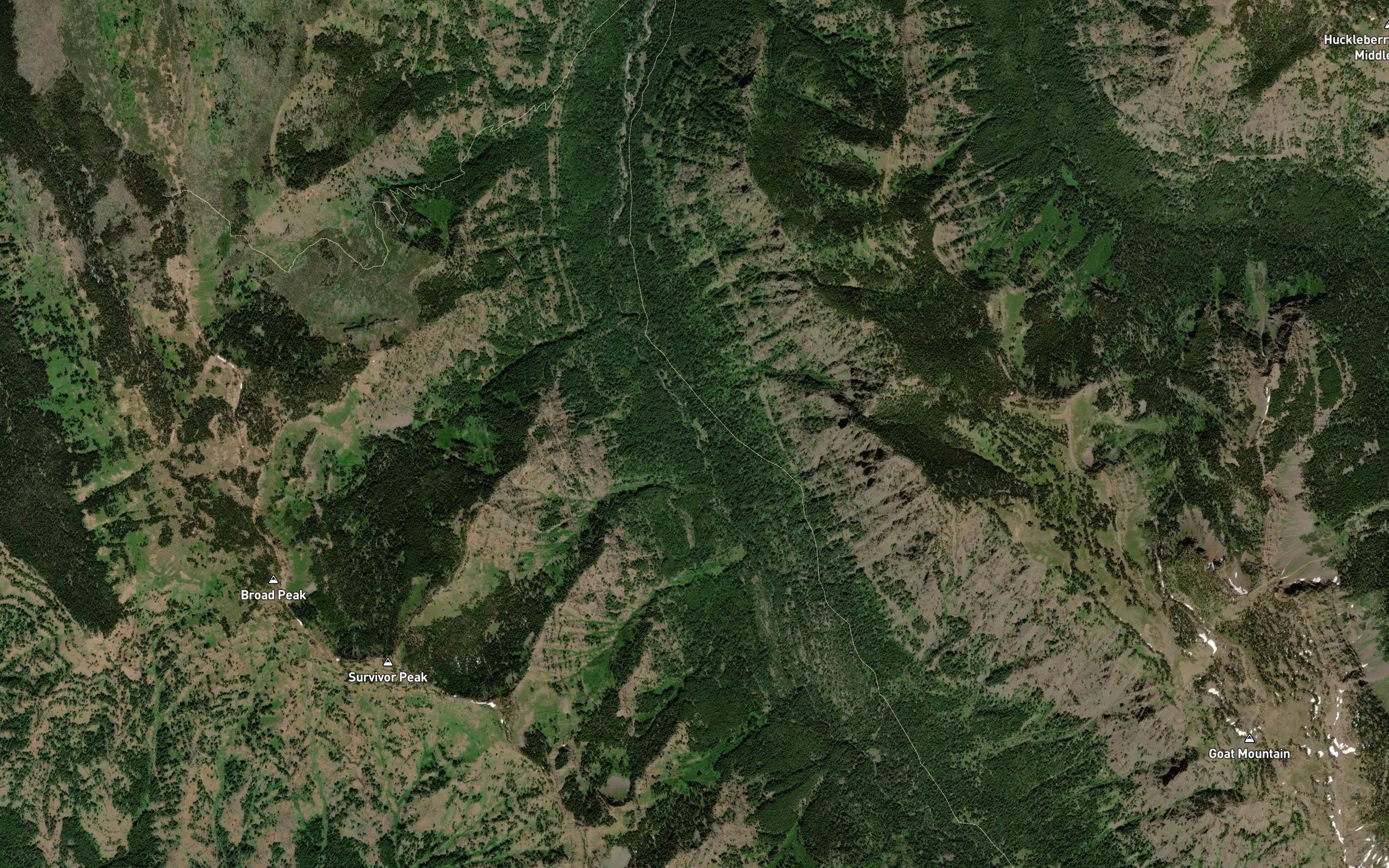 Saddle Basin Creek