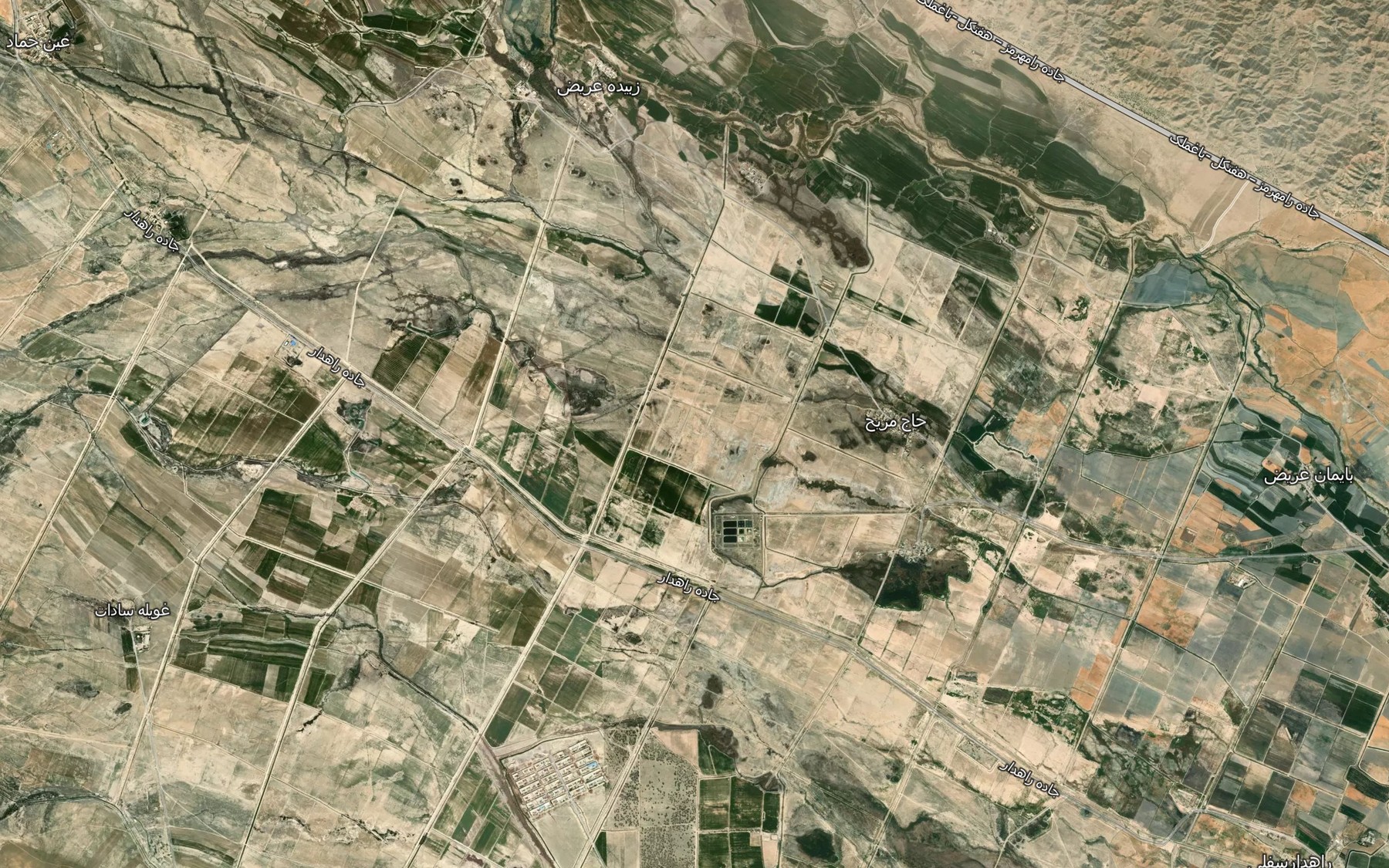 Satellite map of the Bura Shahr