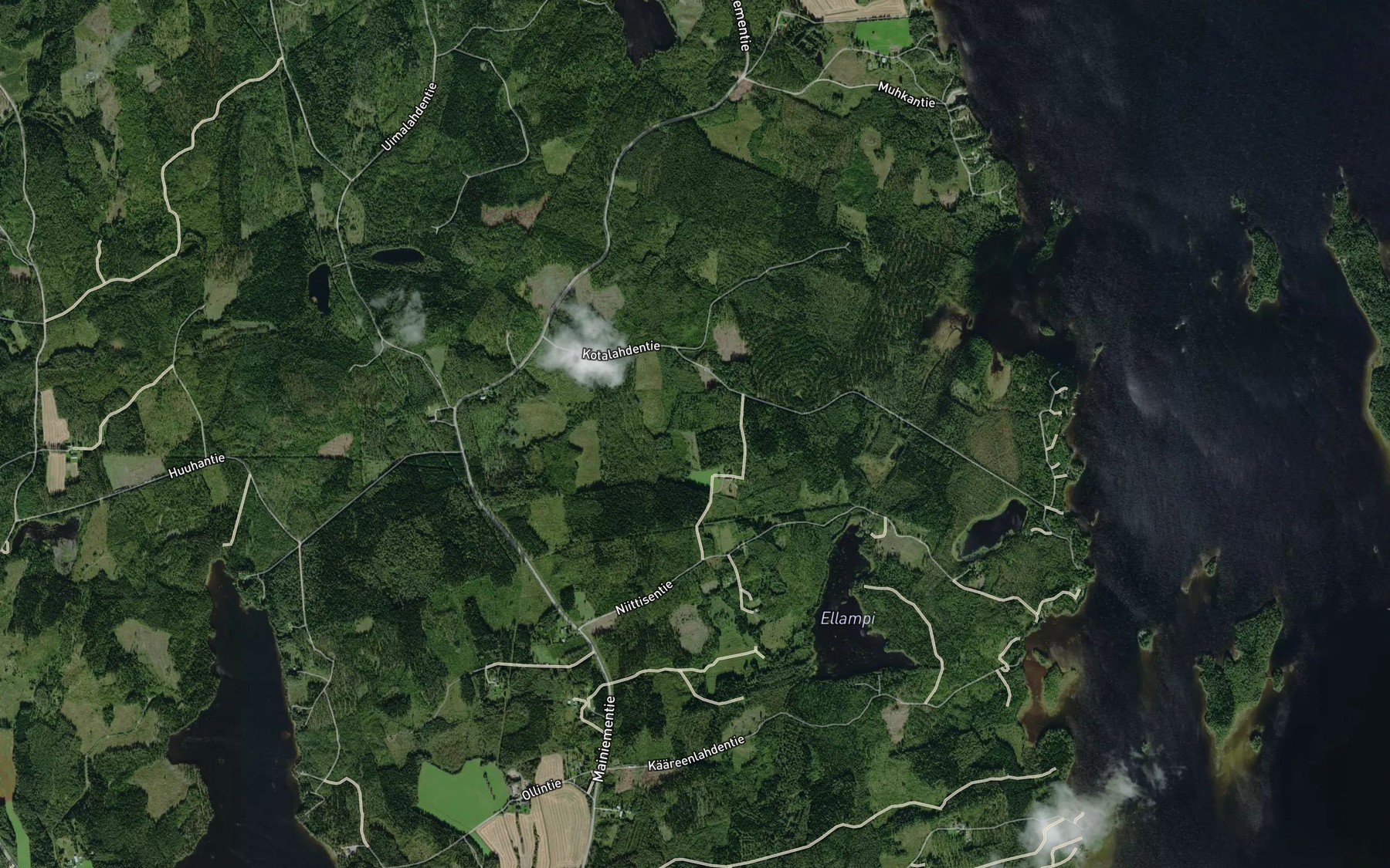 Satellite map of the Jauhokaisanlahde