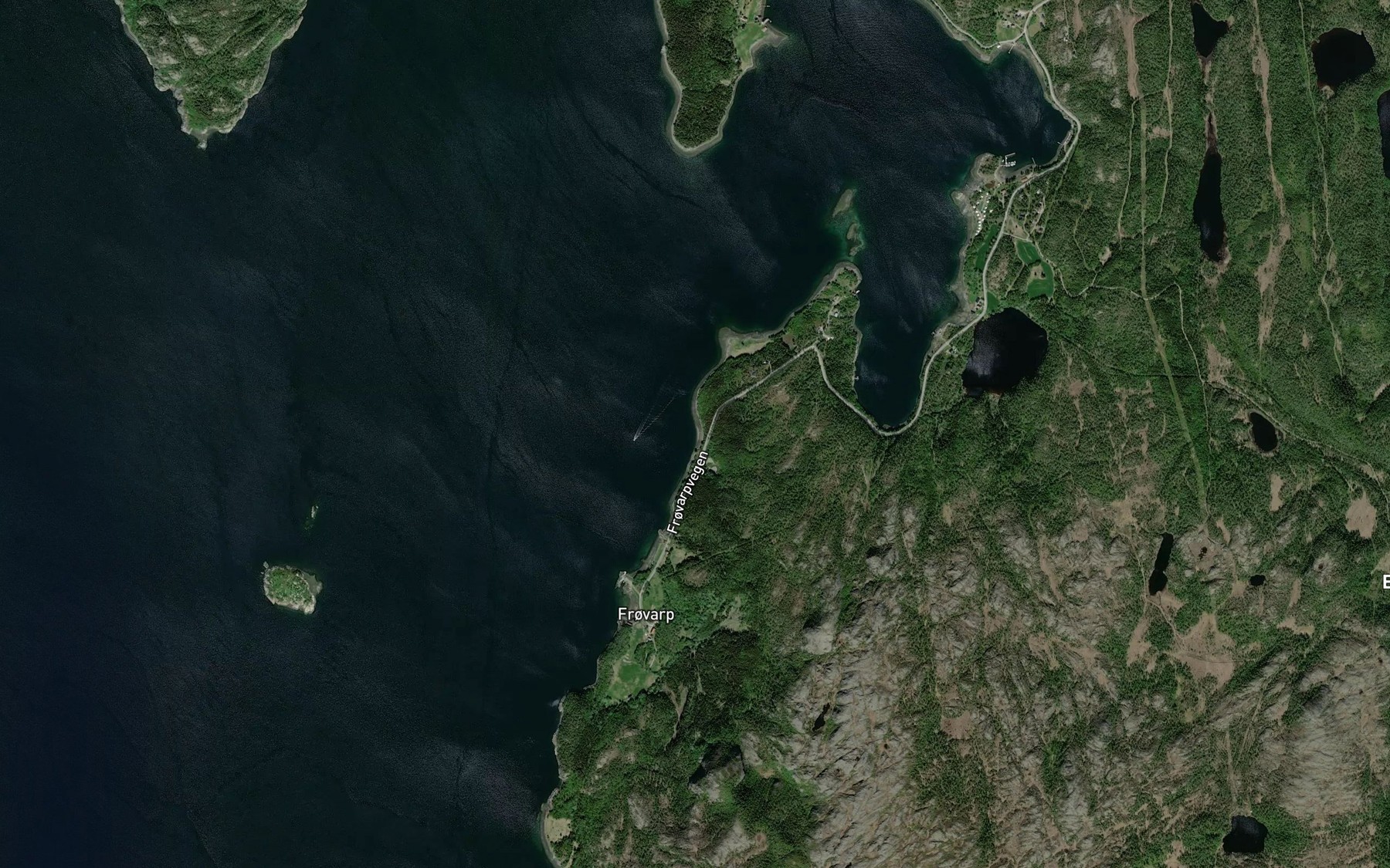 Satellite map of the Finnbukta