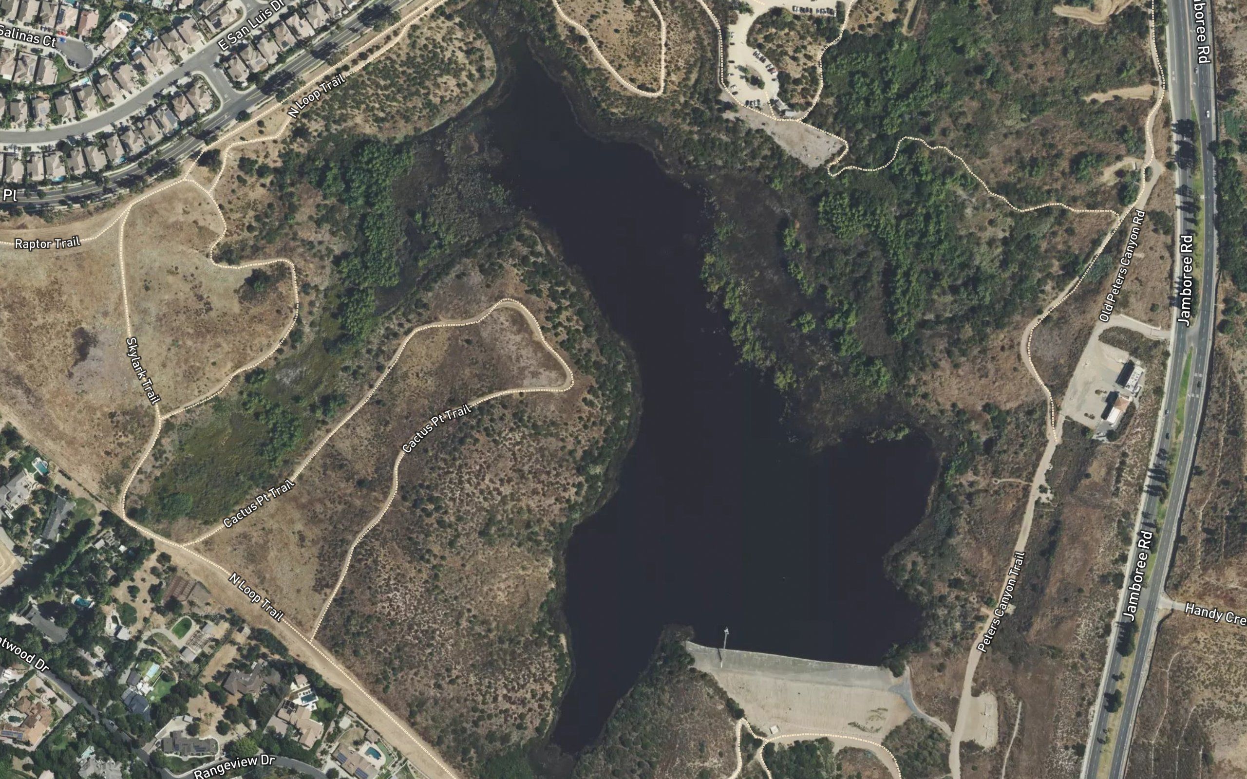 Peters Canyon Reservoir
