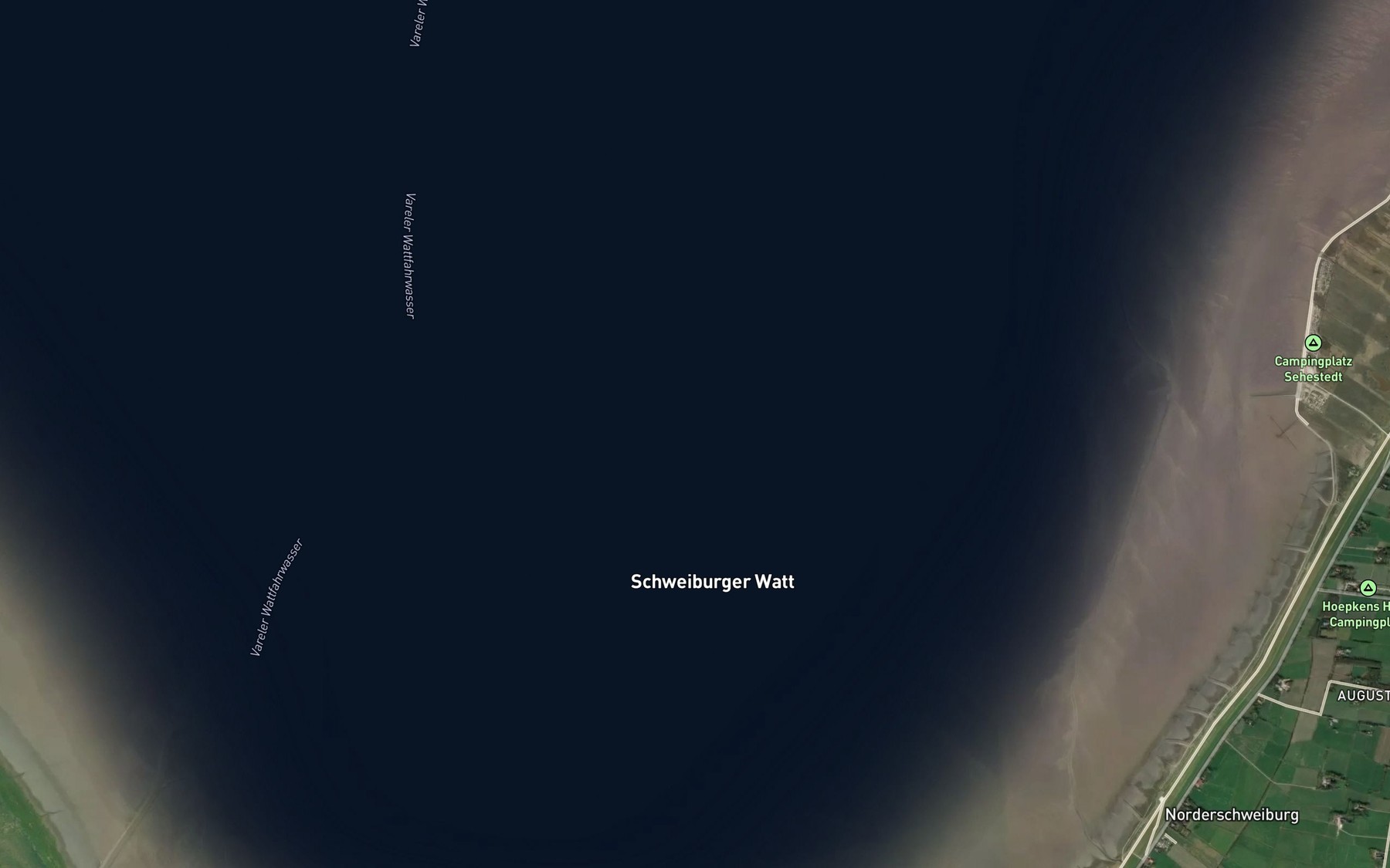 Satellite map of the Schweiburger Tief