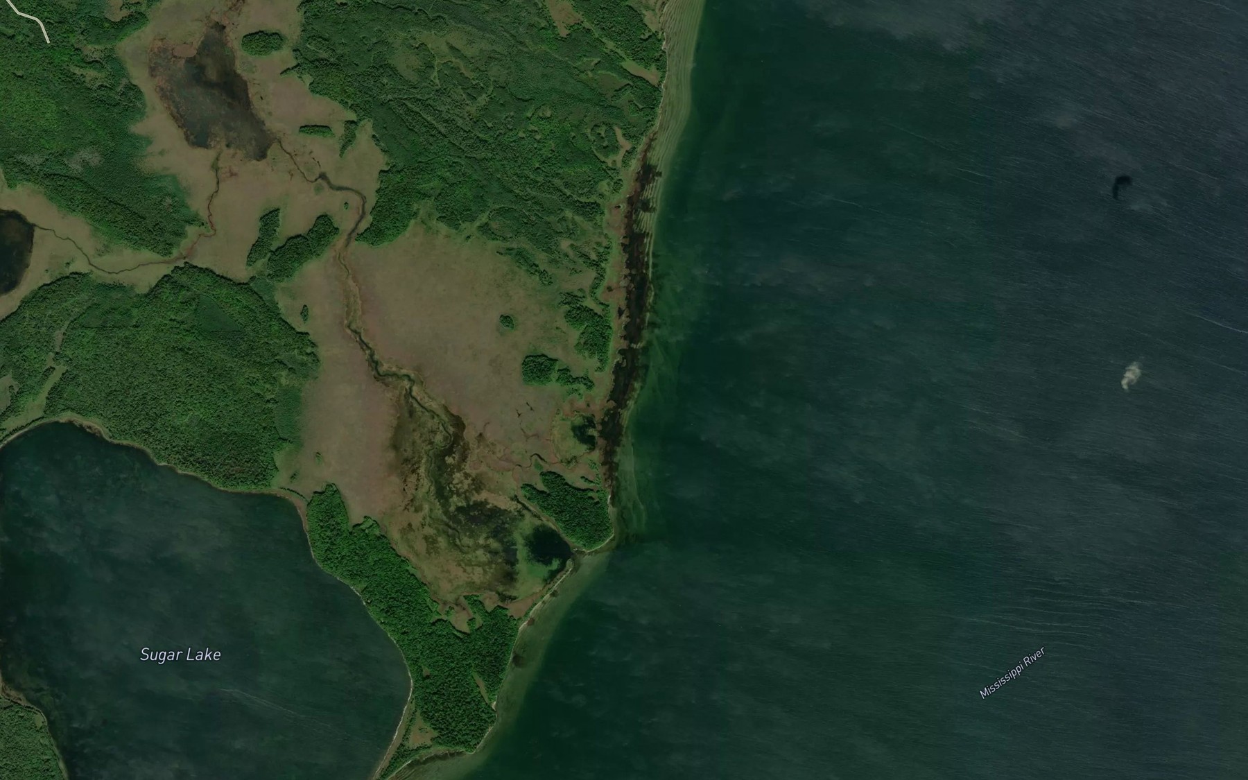 Satellite map of the Spot 6