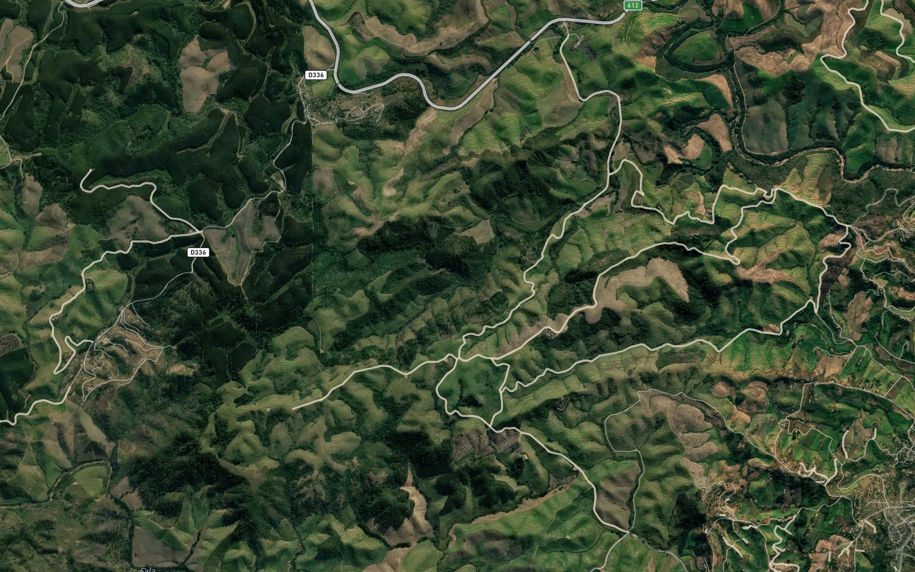 Satellite map of the Black Nkwifa