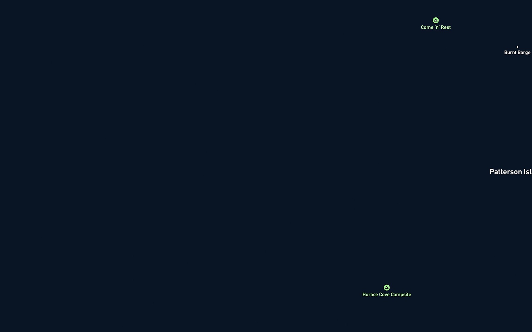 Satellite map of the Shallow Lake