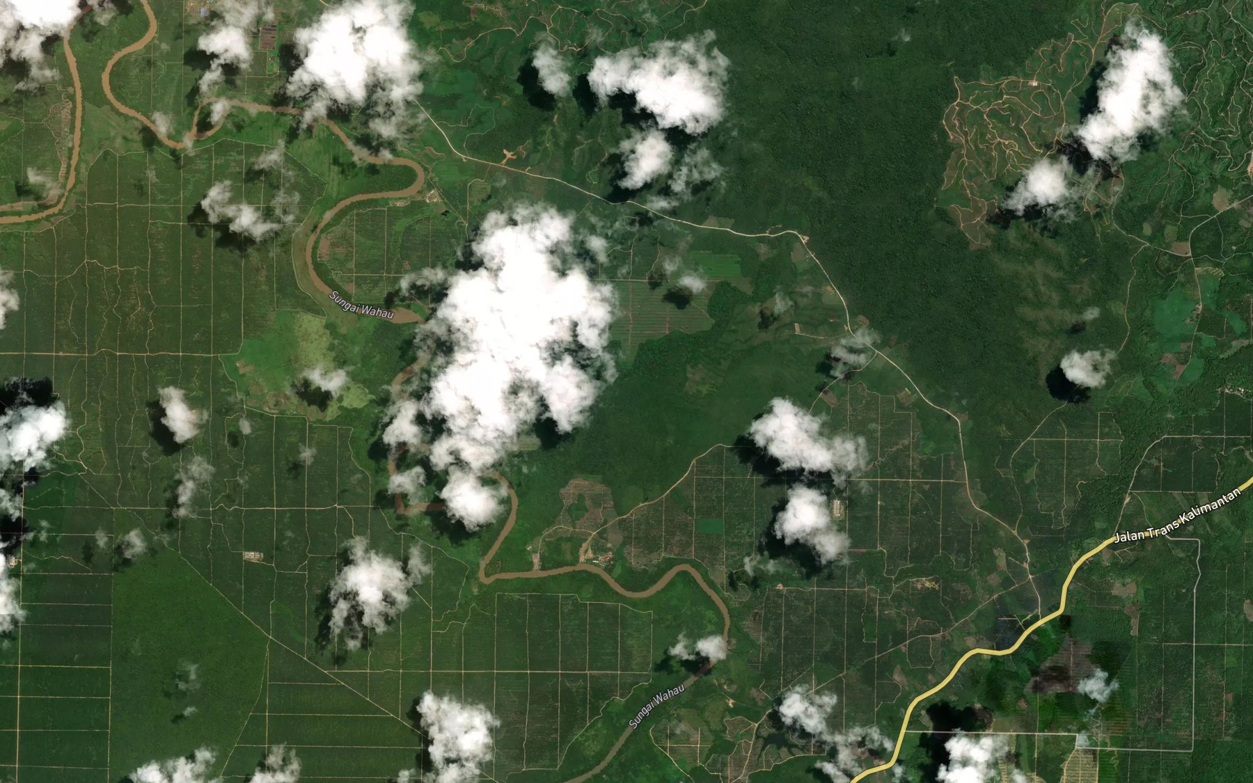 Satellite map of the Liu Miau