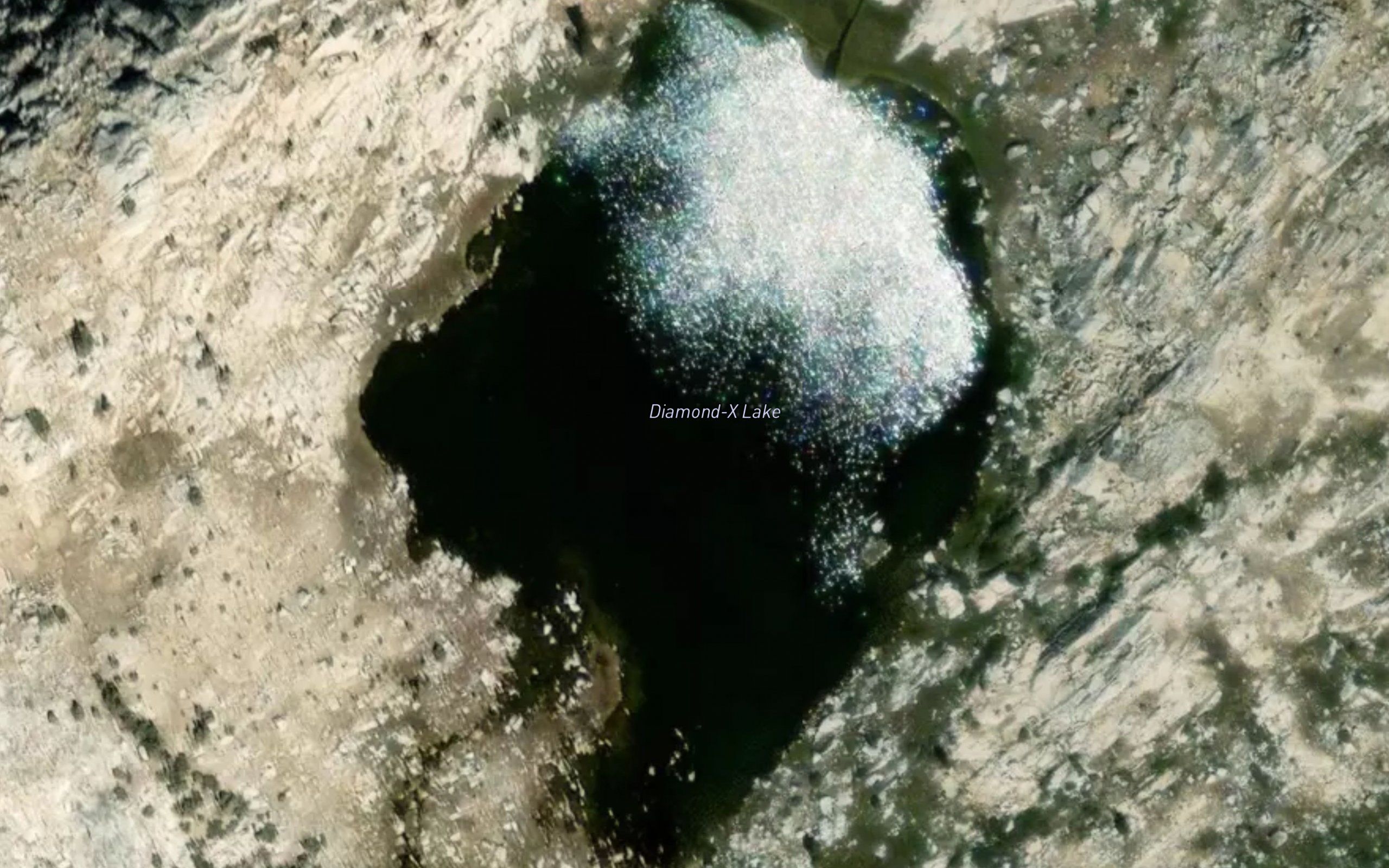 Diamond-X Lake