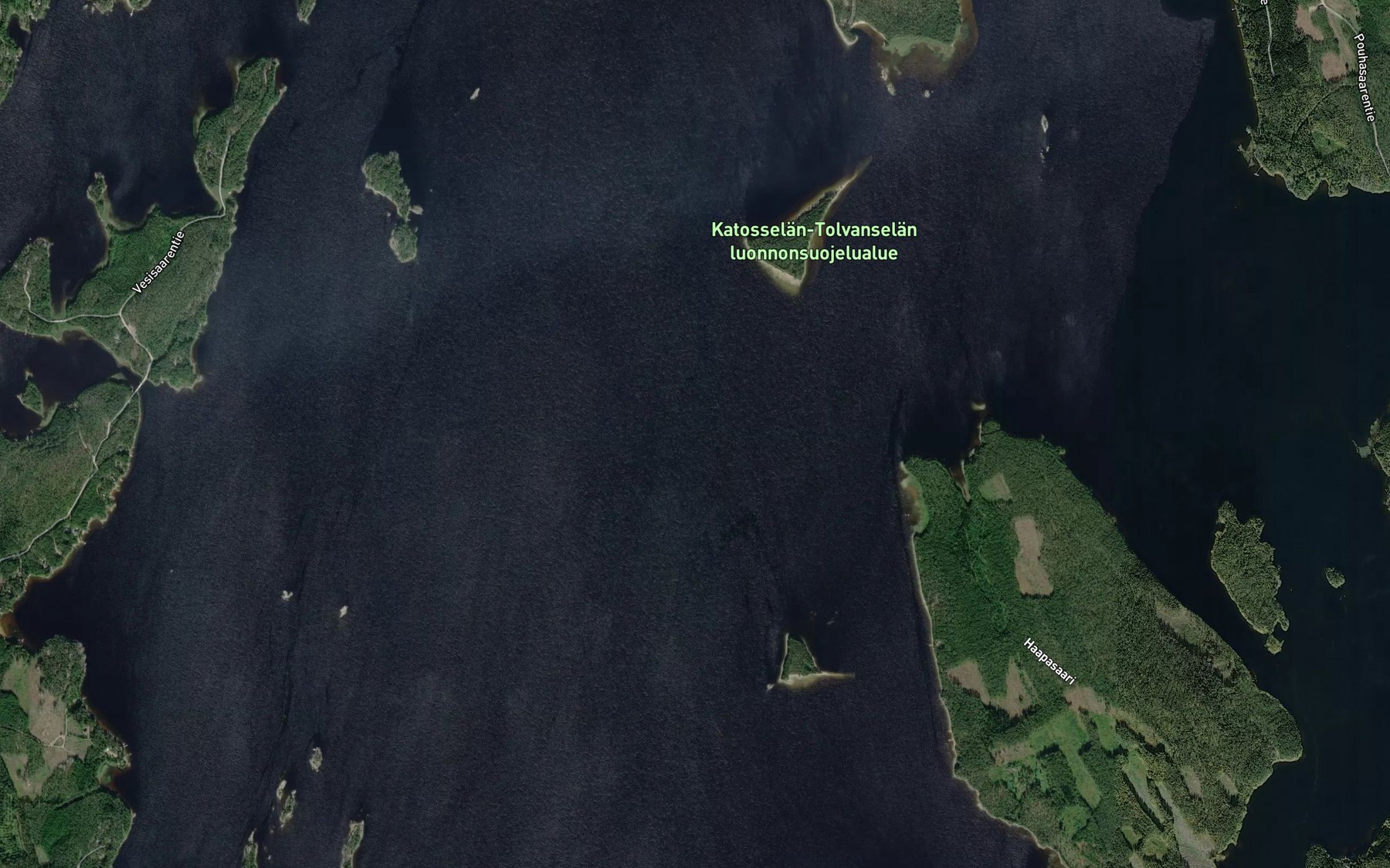 Satellite map of the Haapaselka