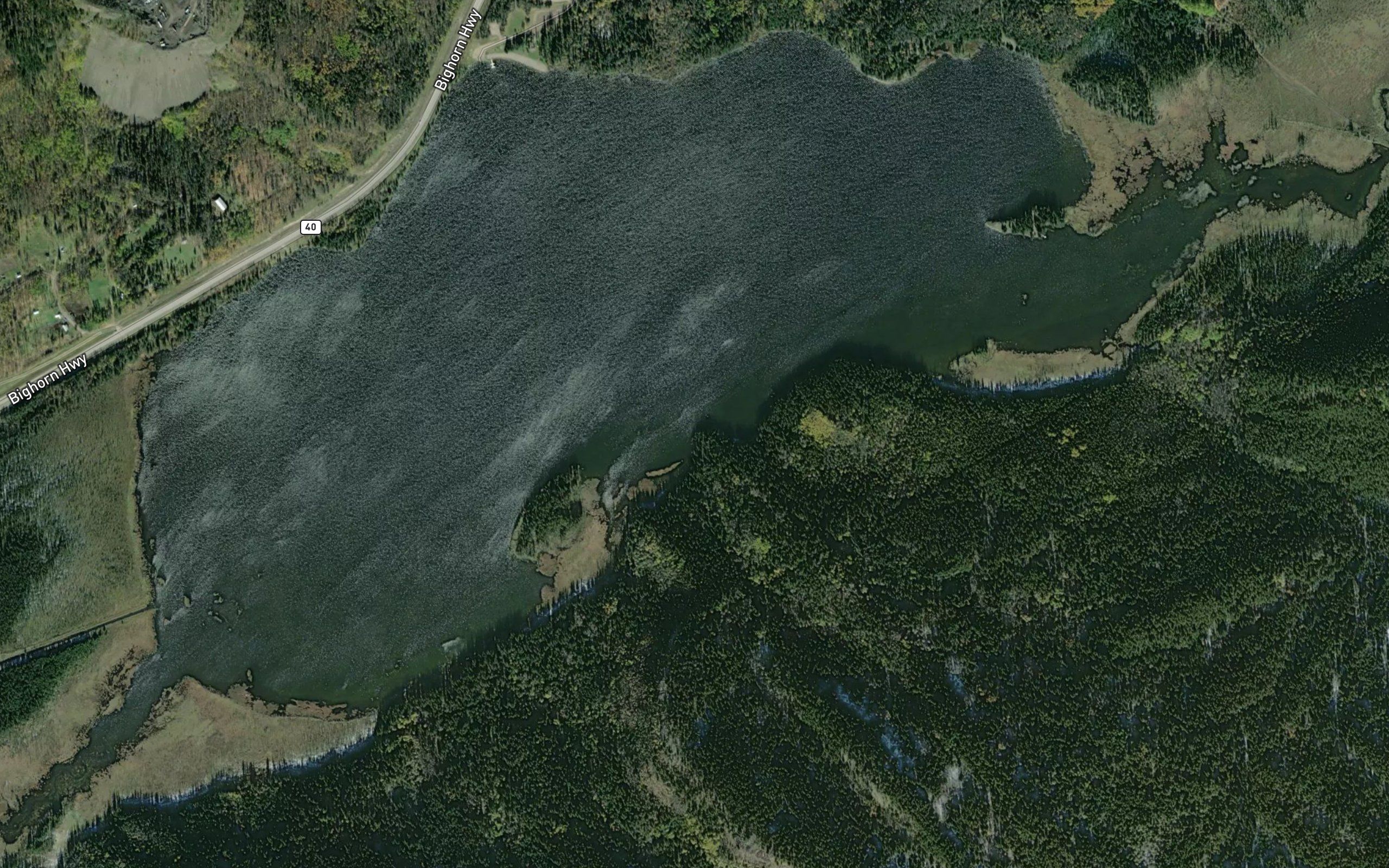 Grande Cache Lake