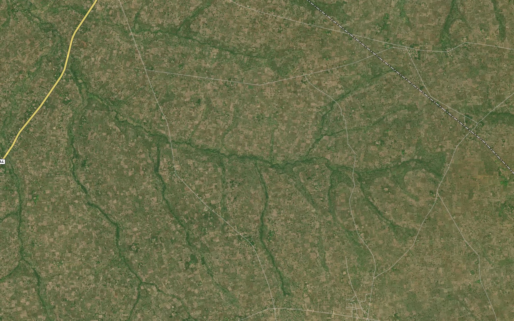 Satellite map of the Umbia