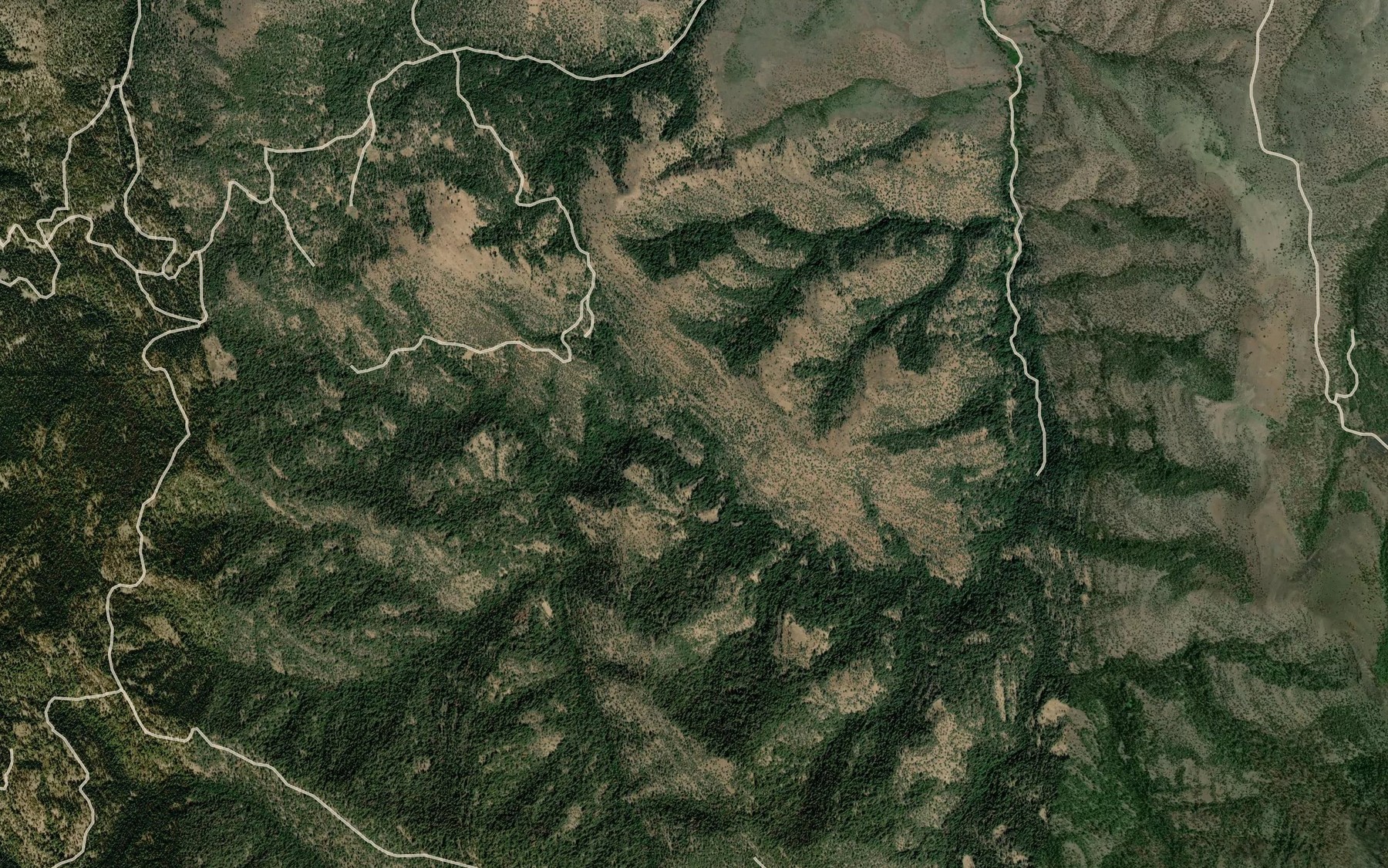Satellite map of the Home Sweet Home Spring