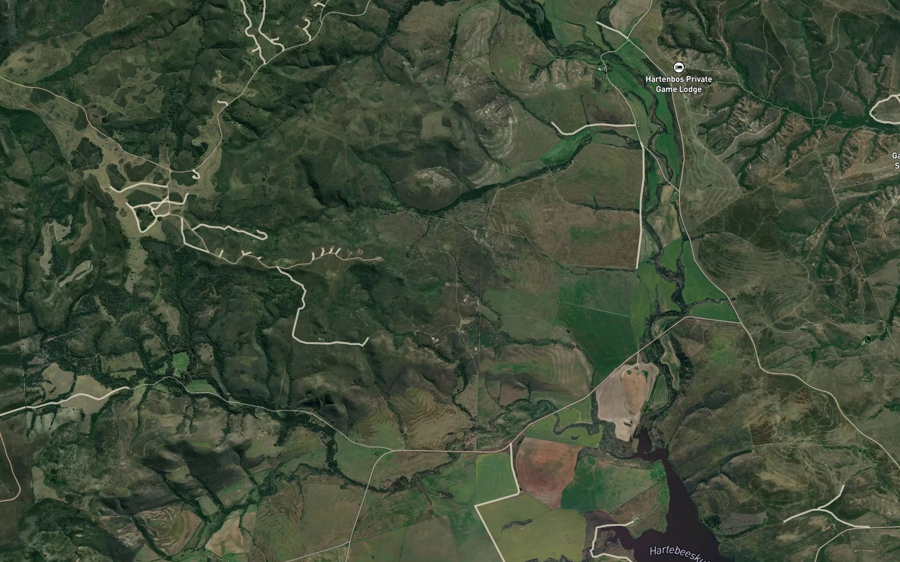 Satellite map of the Melkbooms