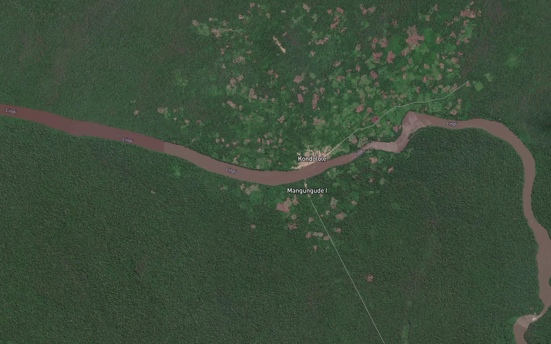 Satellite map of the Mendalia
