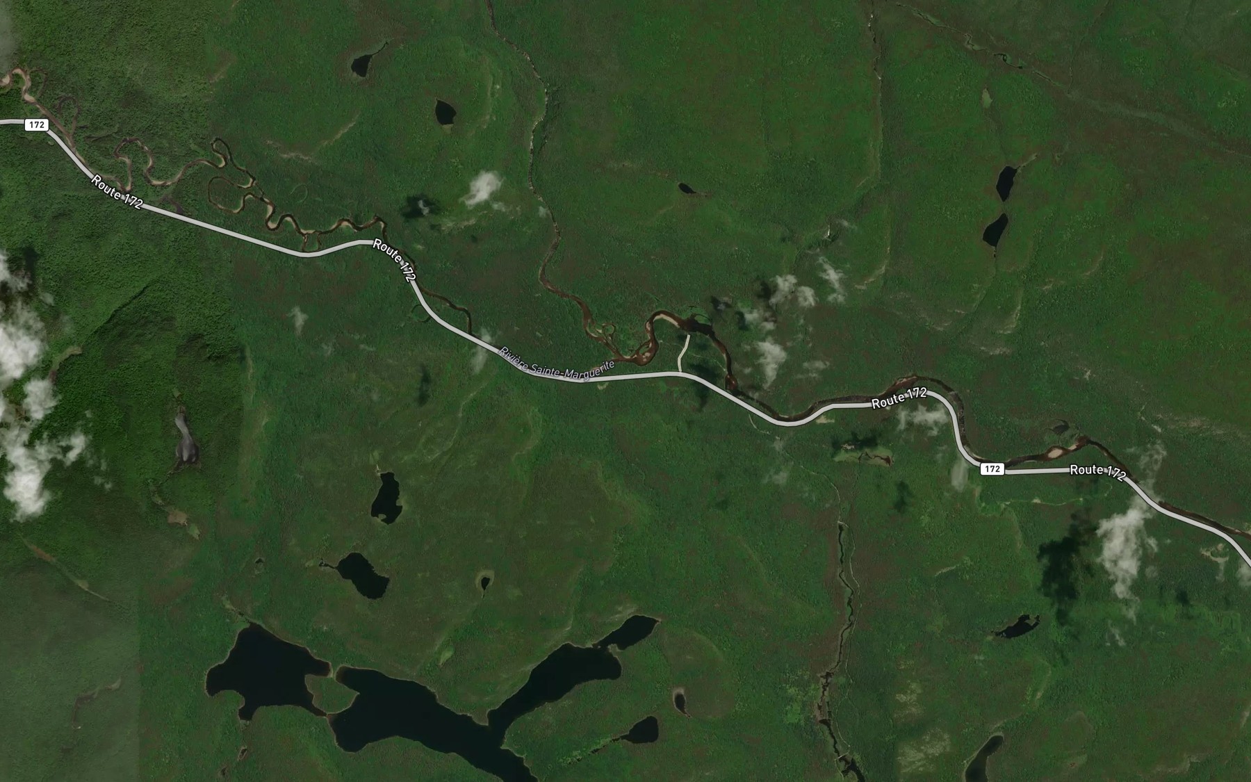 Satellite map of the Bras des Murailles
