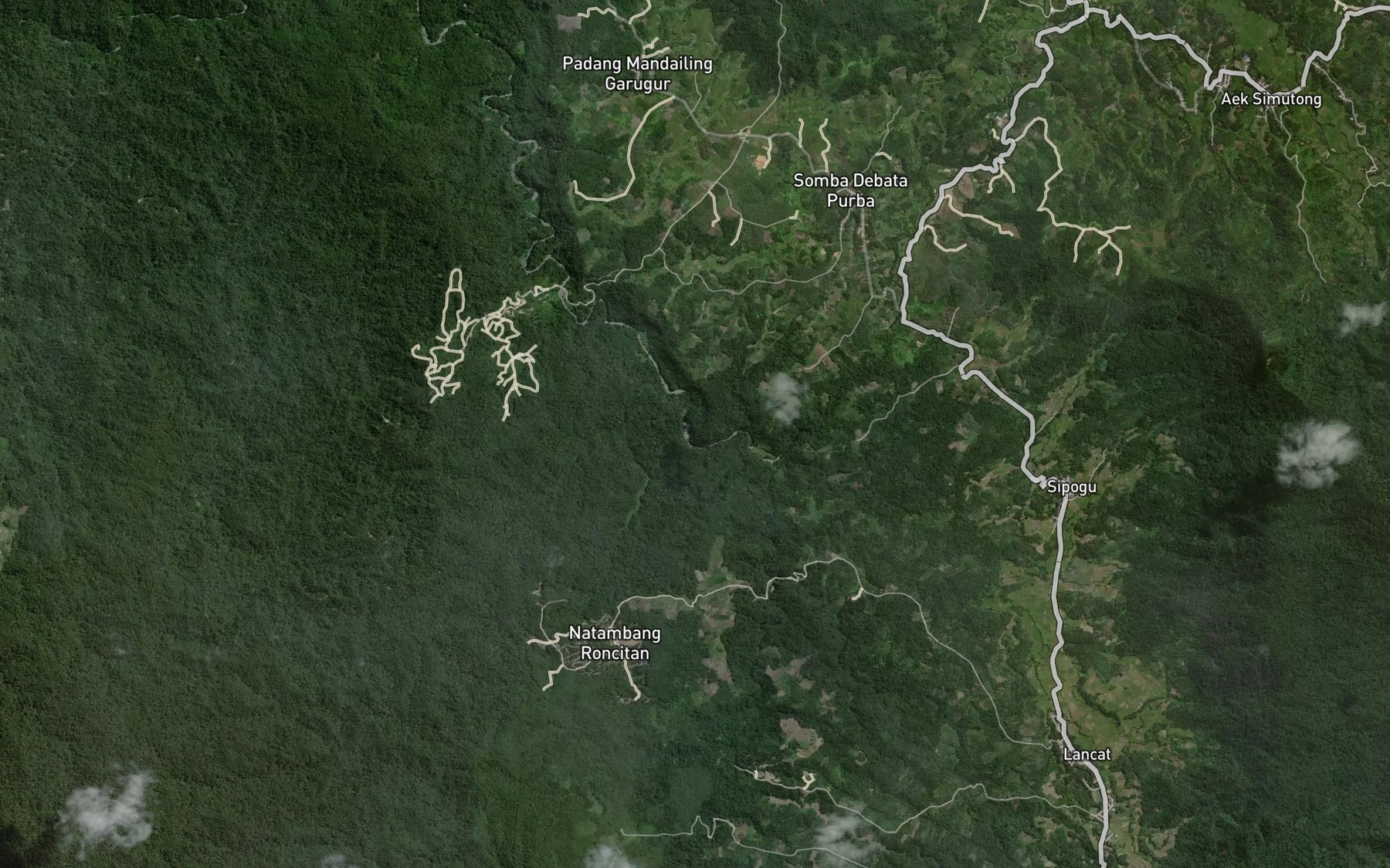 Satellite map of the Air Marlenuan