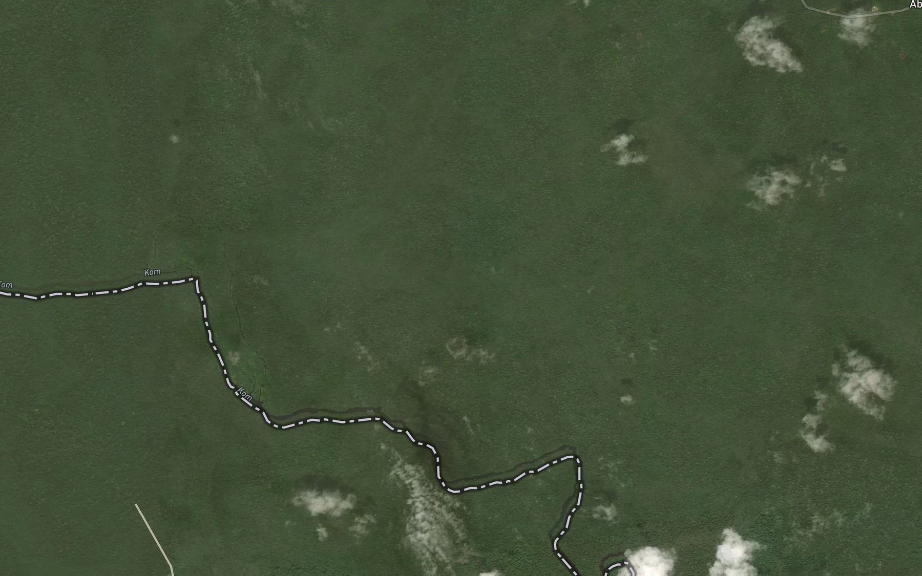 Satellite map of the Nyine