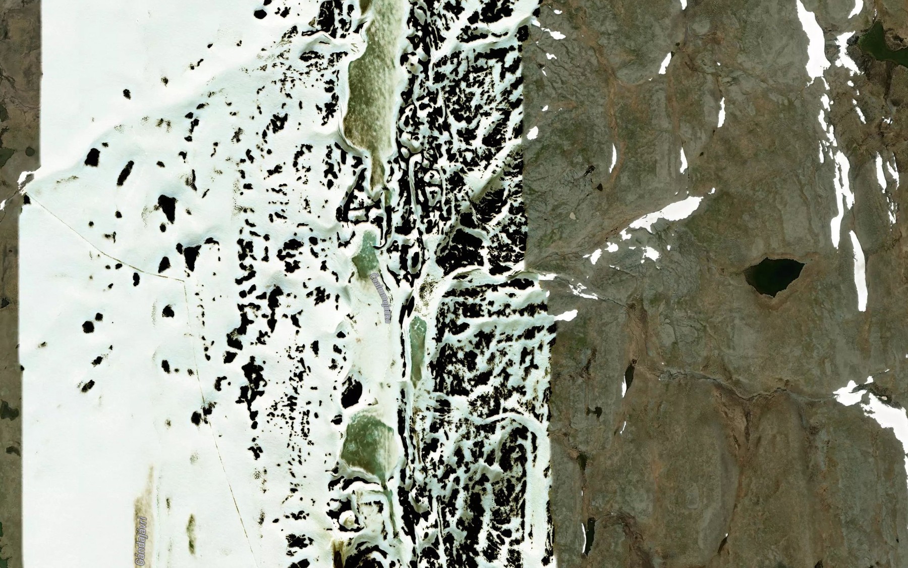 Satellite map of the Ramsoaivejakka,davit