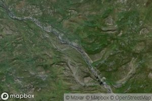 Satellite map of the Gallanjohka