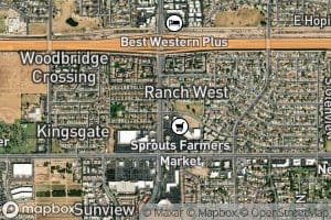 Mesa Tierra Number Three Subdivision Water Retention Basin