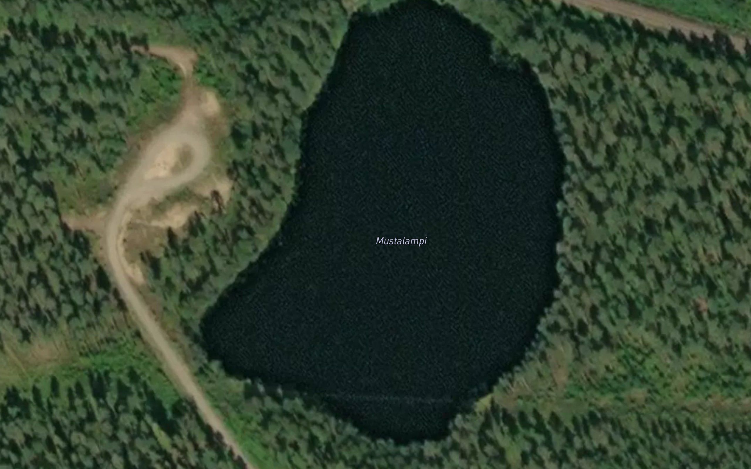 Mustalampi