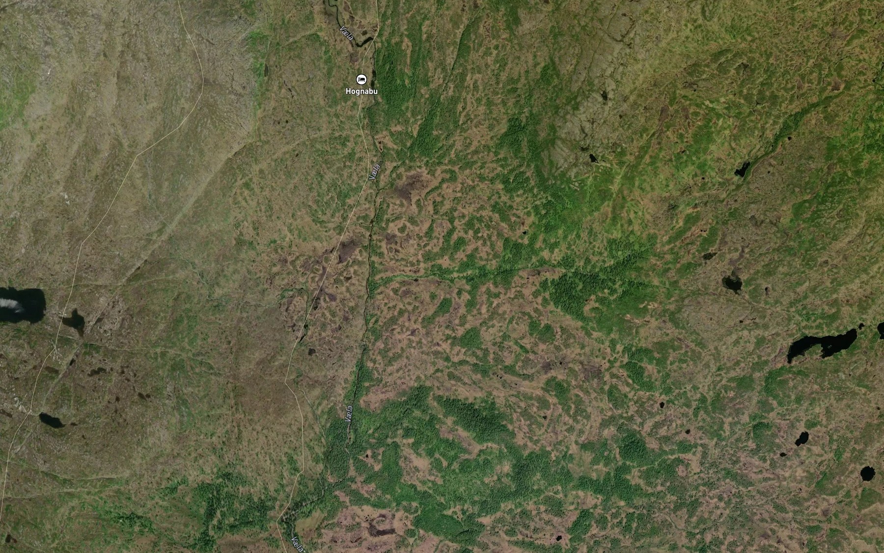 Satellite map of the Rutbekken