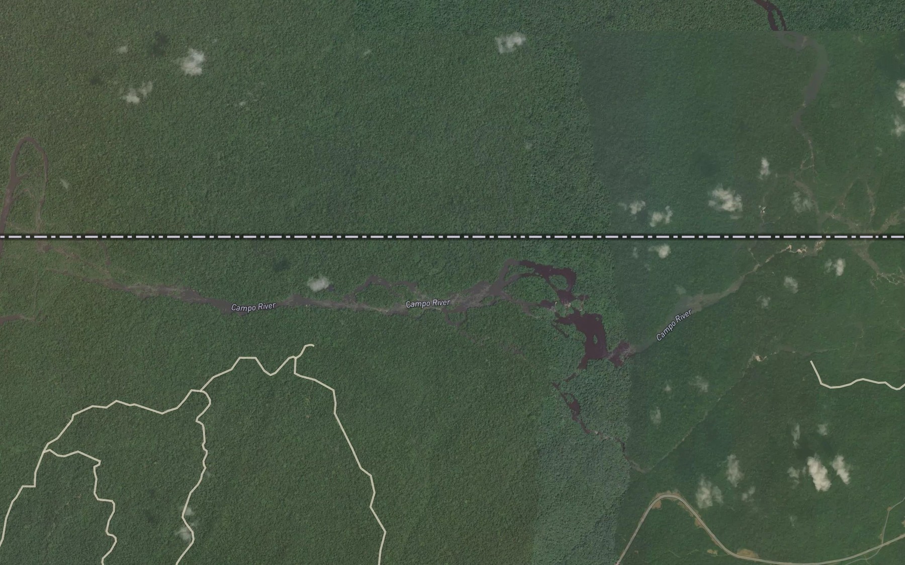 Satellite map of the Angali