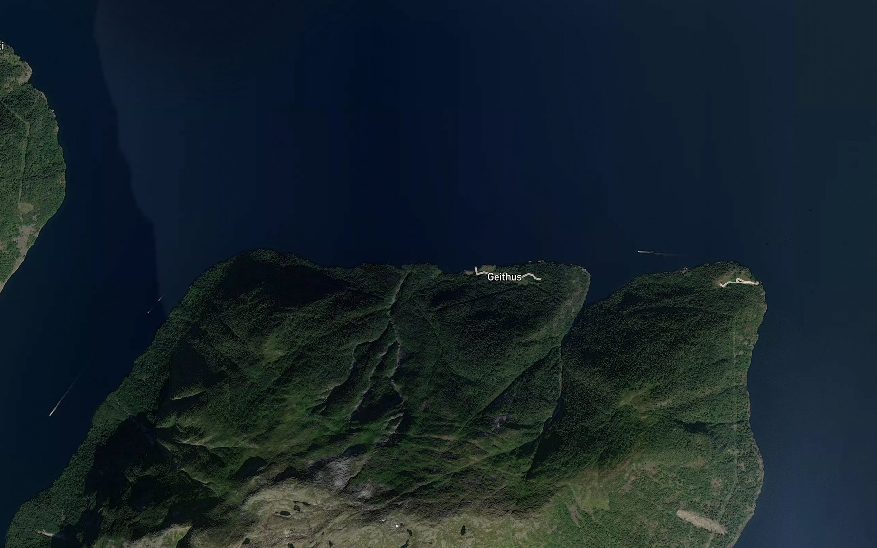 Satellite map of the Kvernhusviki