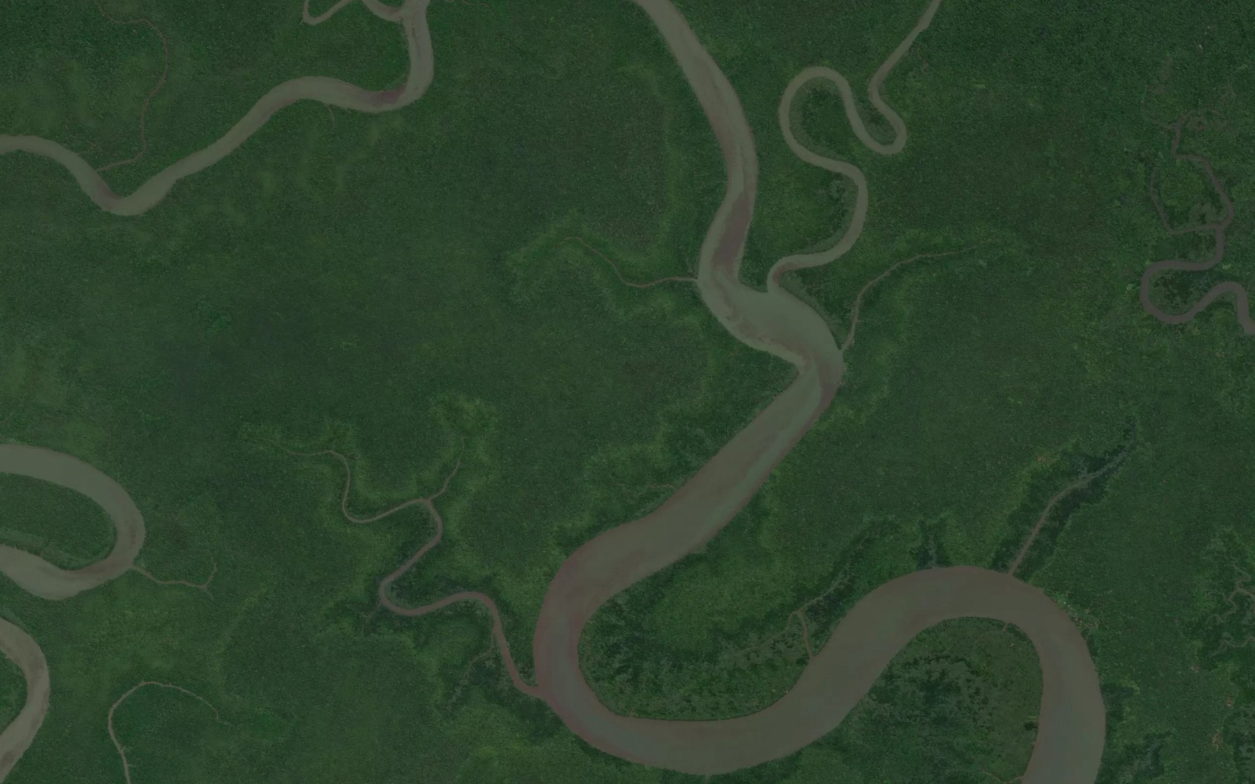 Satellite map of the Nuboi Creek