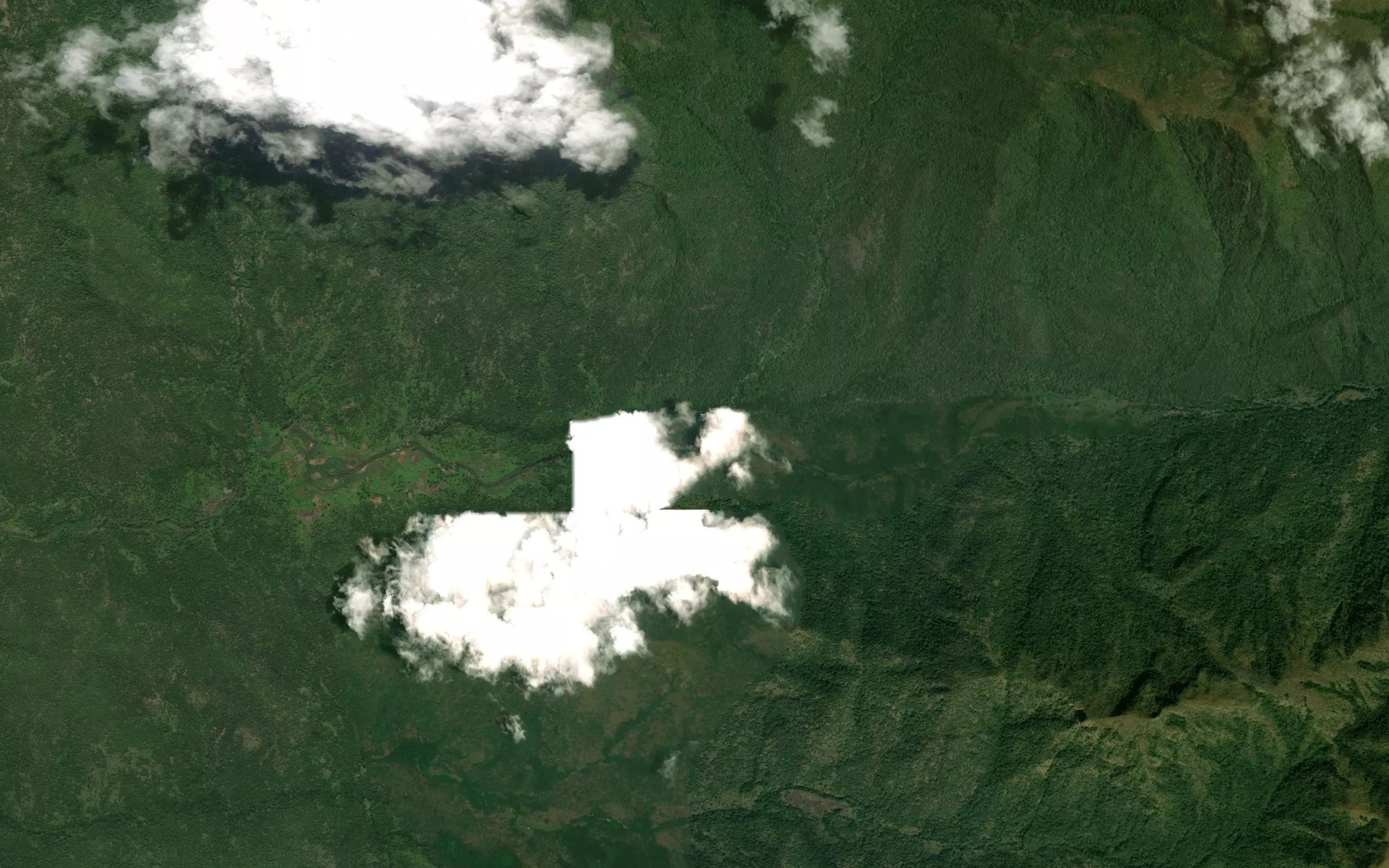 Satellite map of the RiverTapare