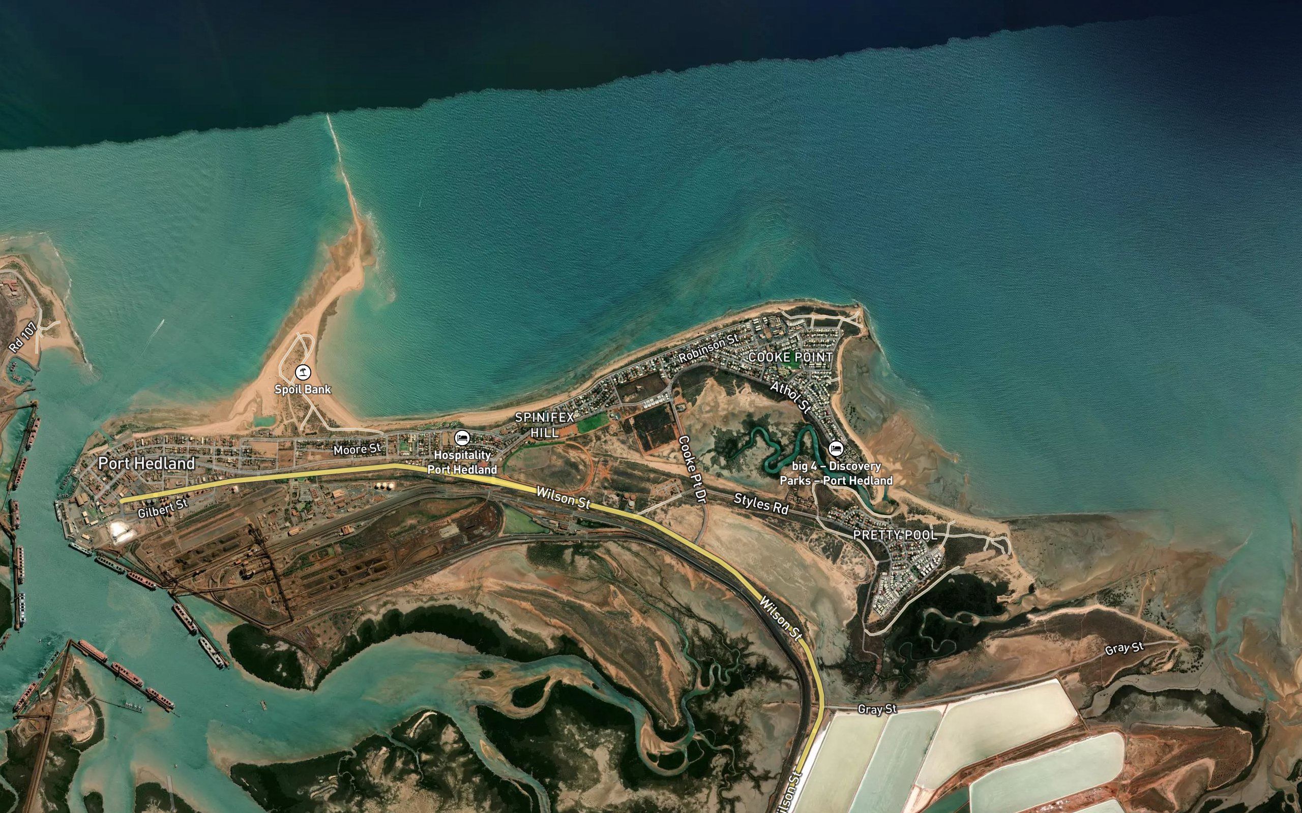 Water Corporation Effluent Water Ponds