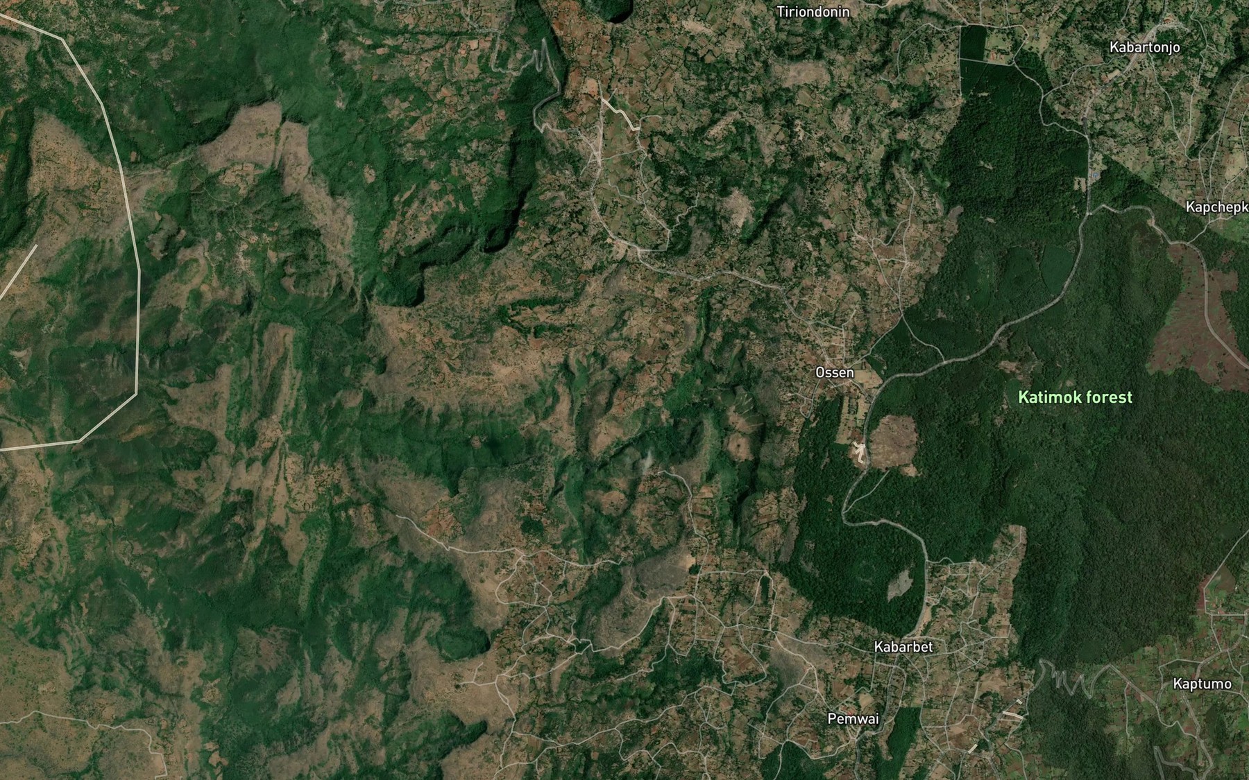 Satellite map of the Tamass