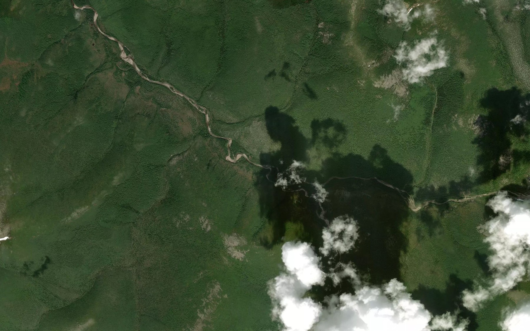 Satellite map of the Pravaya Lyal'mi