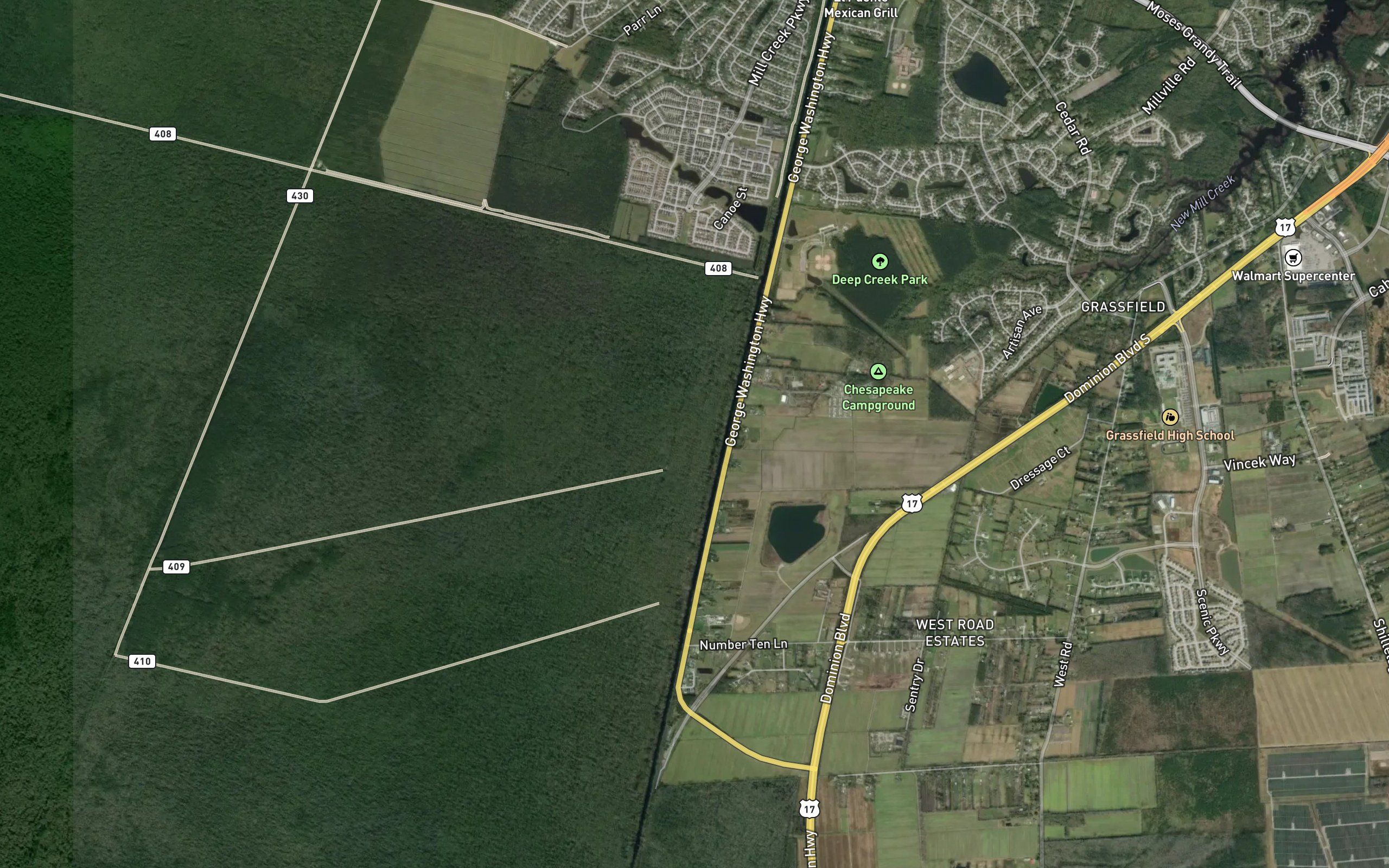 North Martha Washington Ditch