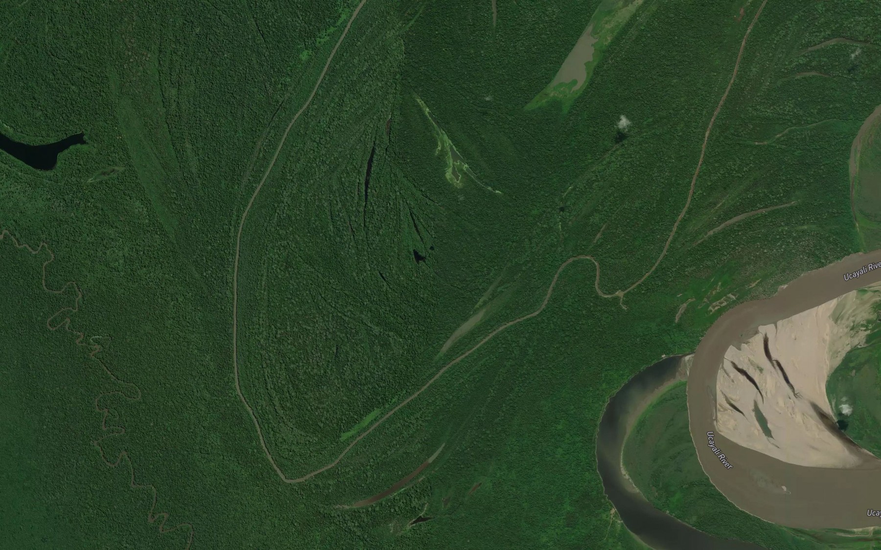 Satellite map of the Rio Chesheya