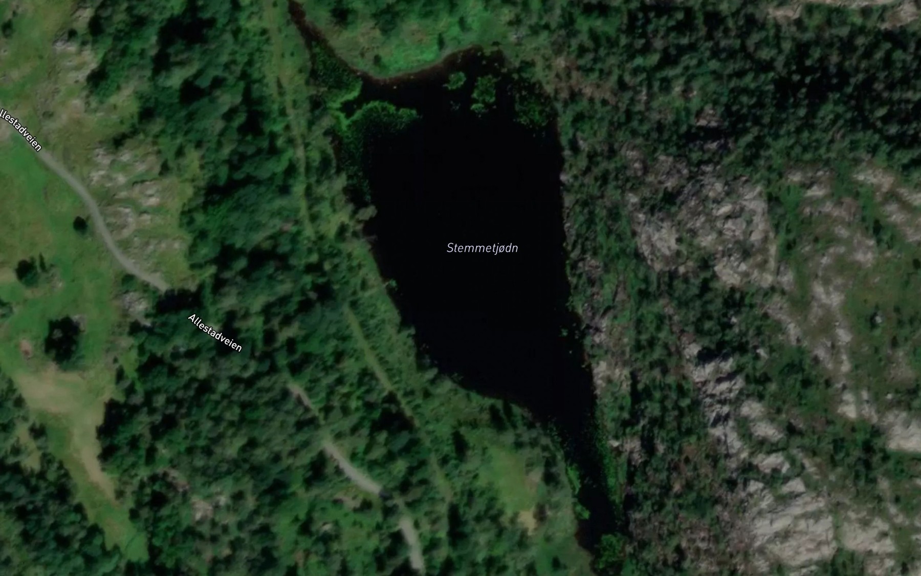 Satellite map of the Stemmetjodn
