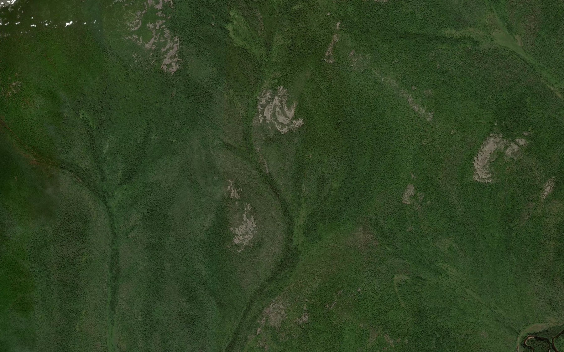 Satellite map of the Senamakit