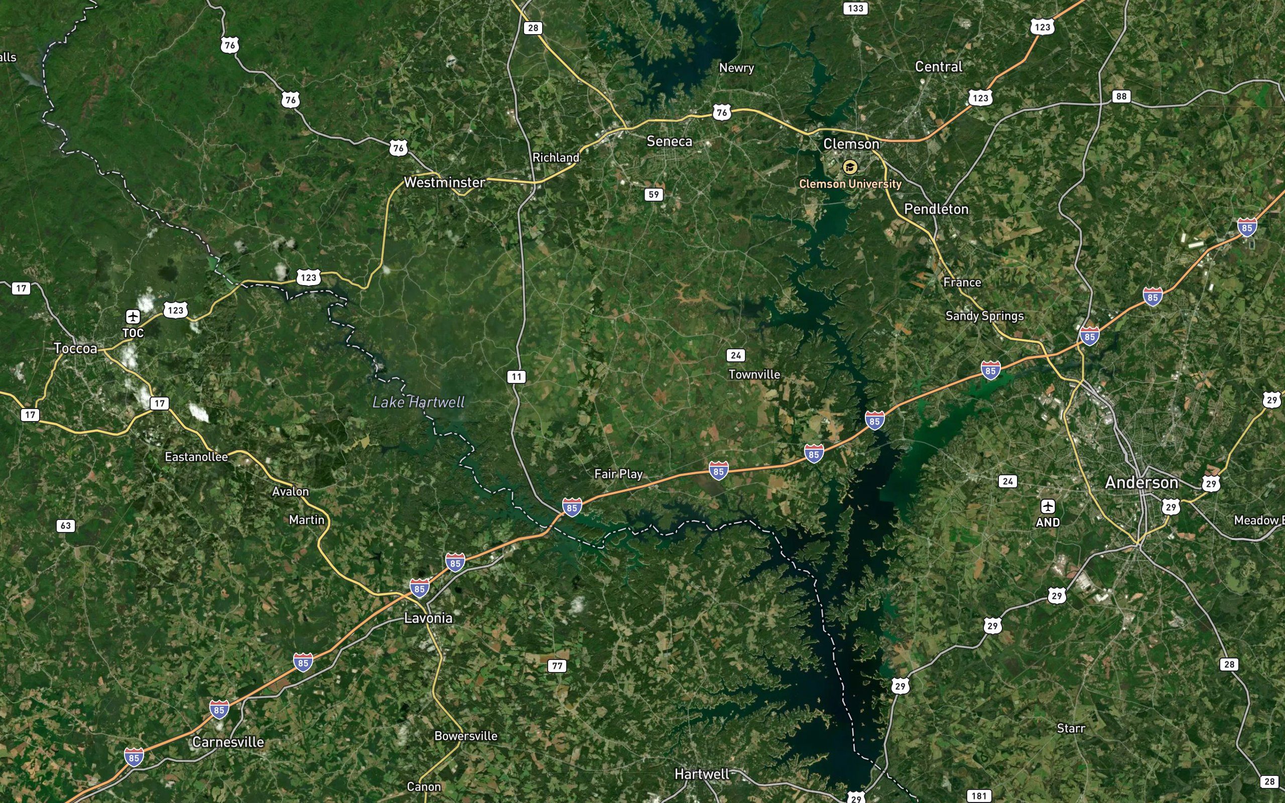 Hartwell Lake