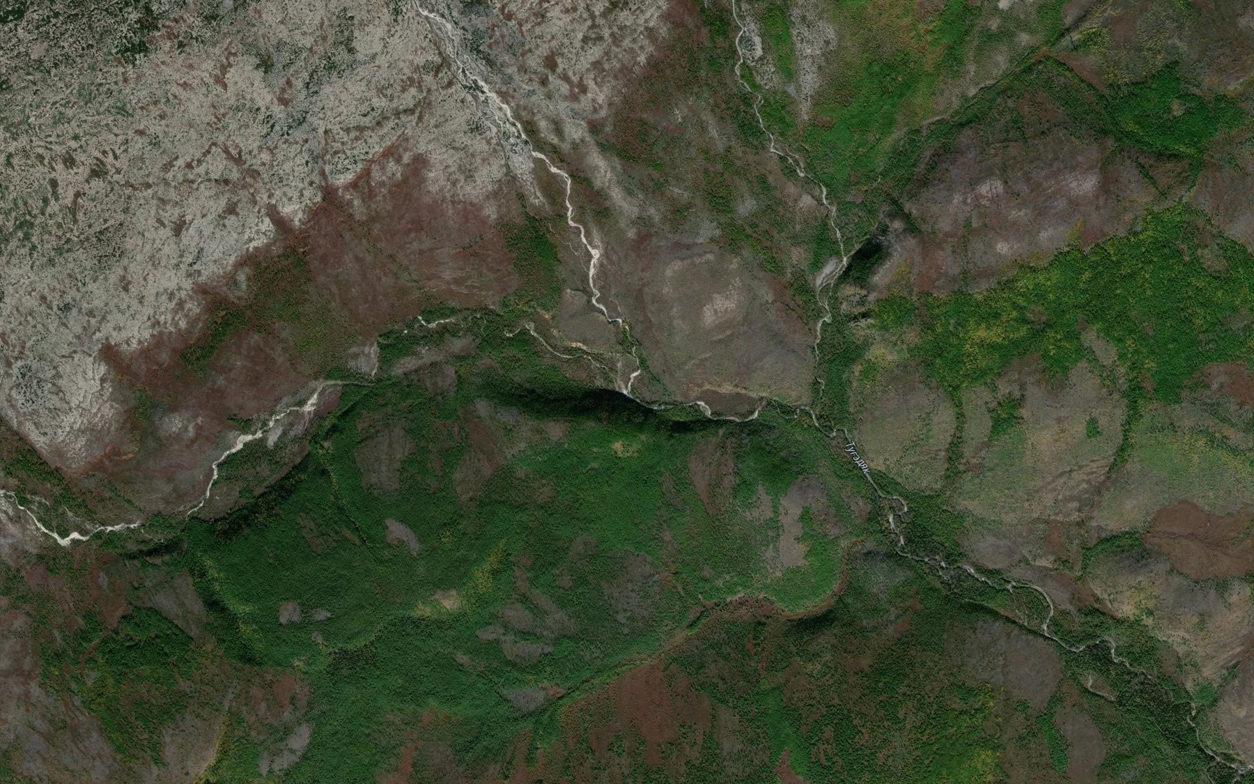 Satellite map of the Mumuche
