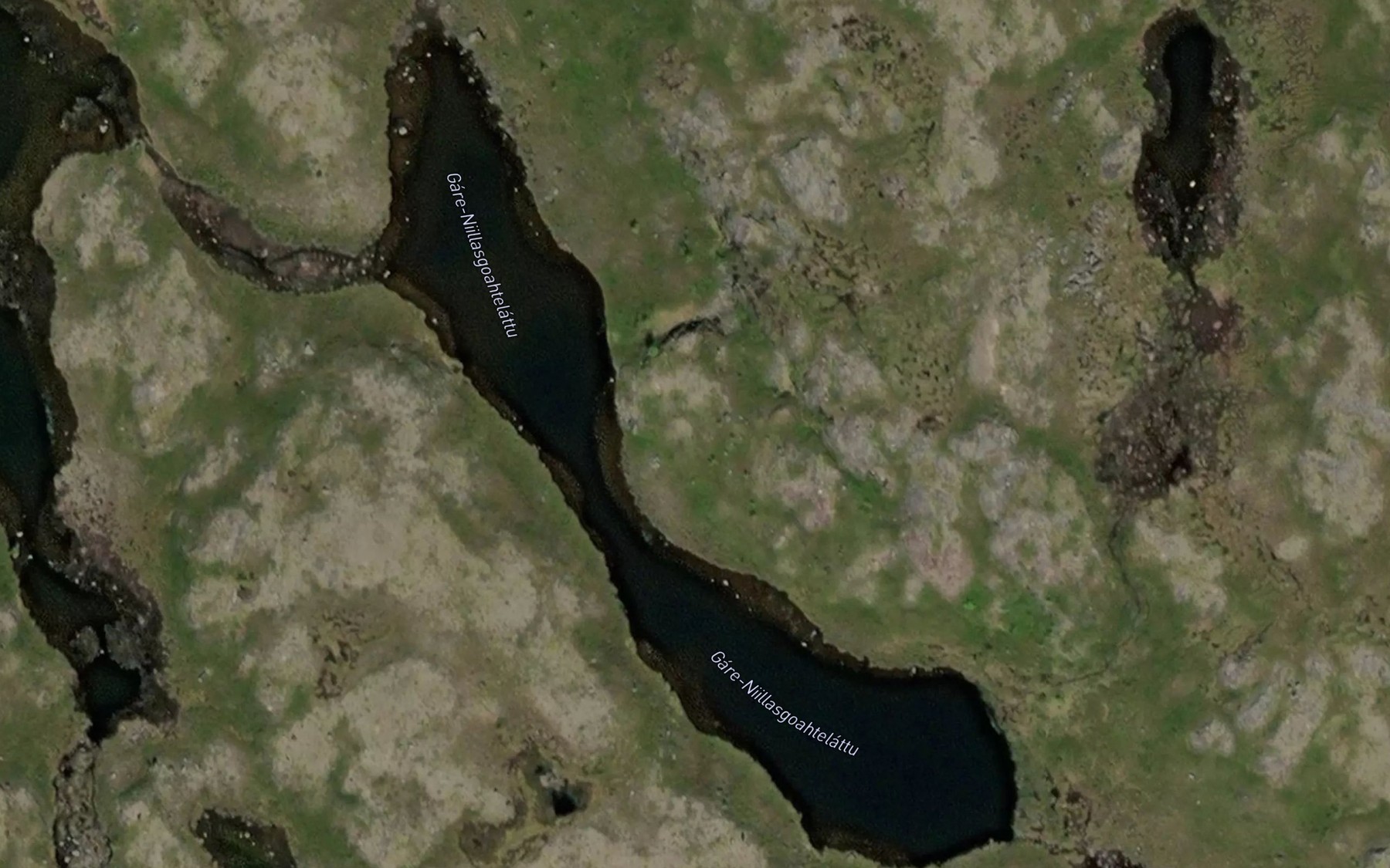 Satellite map of the Gareniilasgoalteladdo