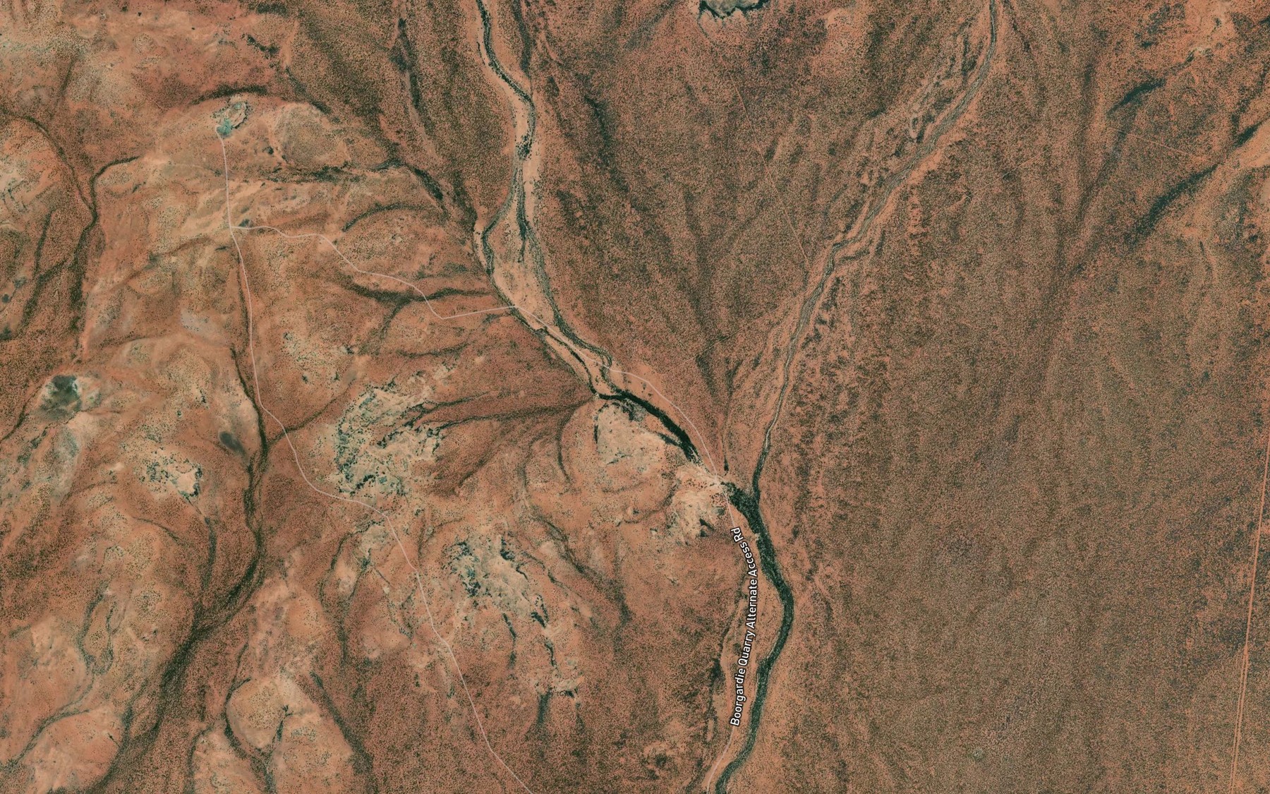 Satellite map of the Minegardar Spring