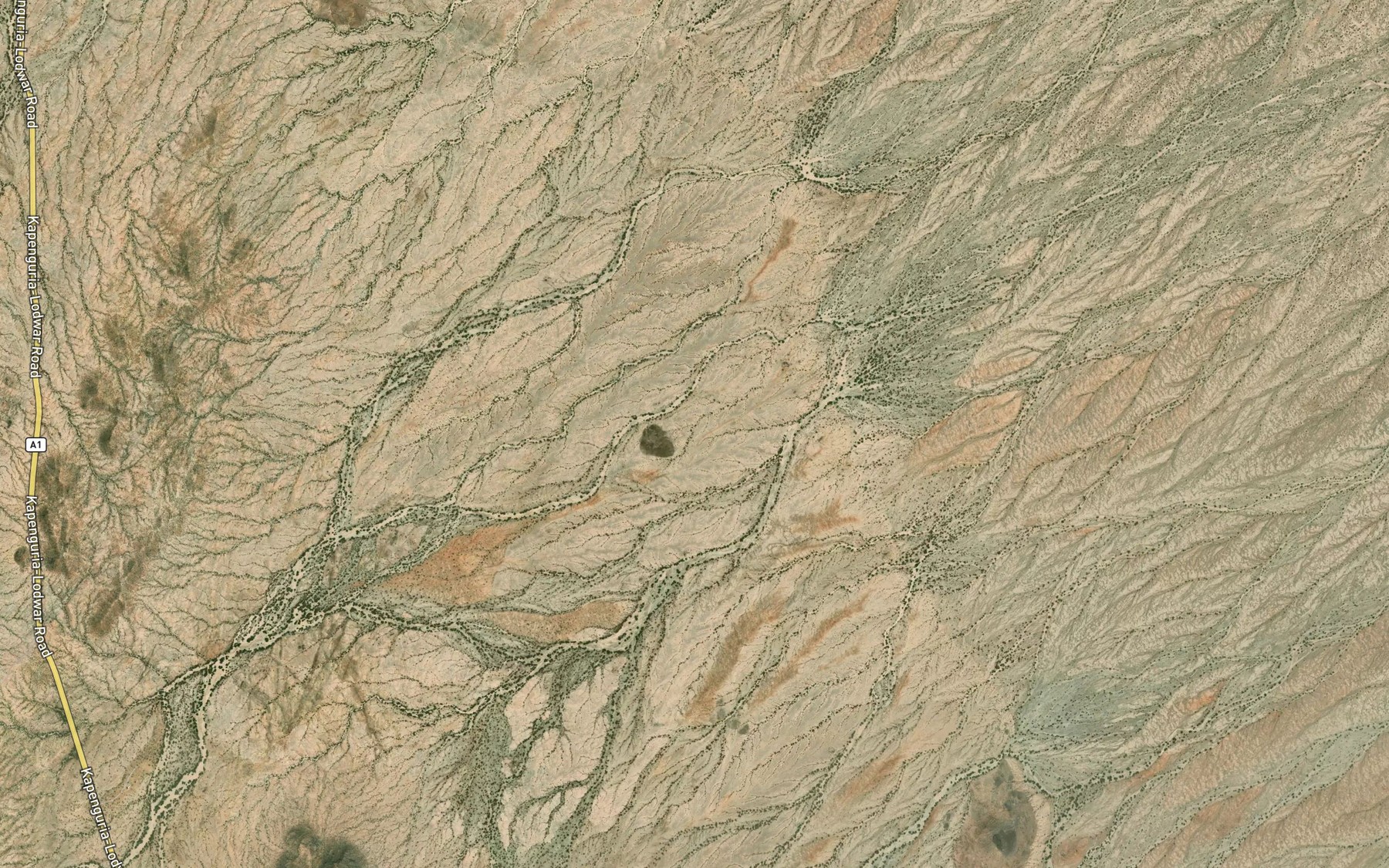 Satellite map of the Kimaguhir