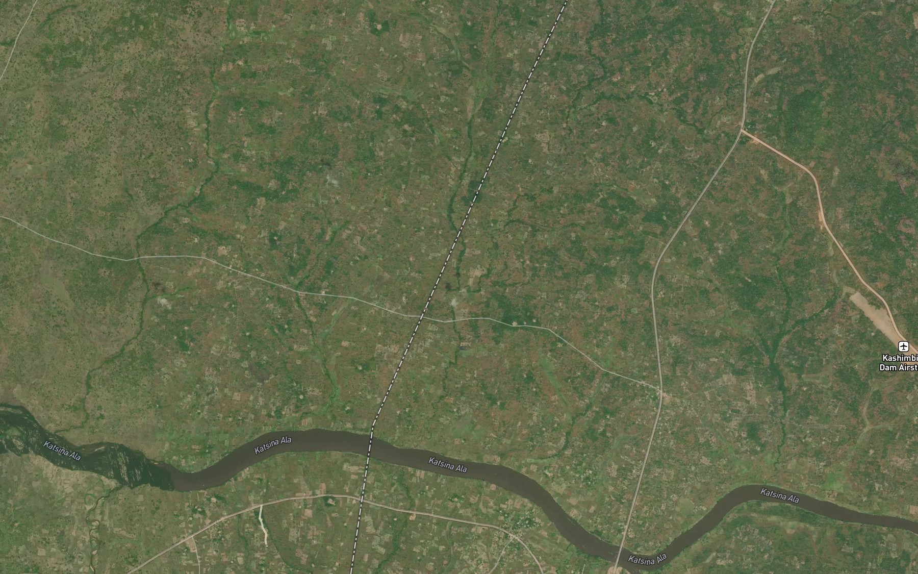 Satellite map of the Paa