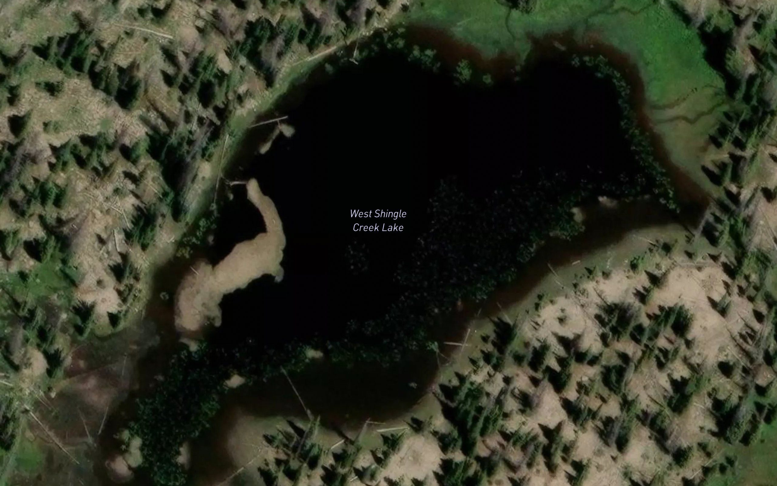 West Shingle Creek Lake