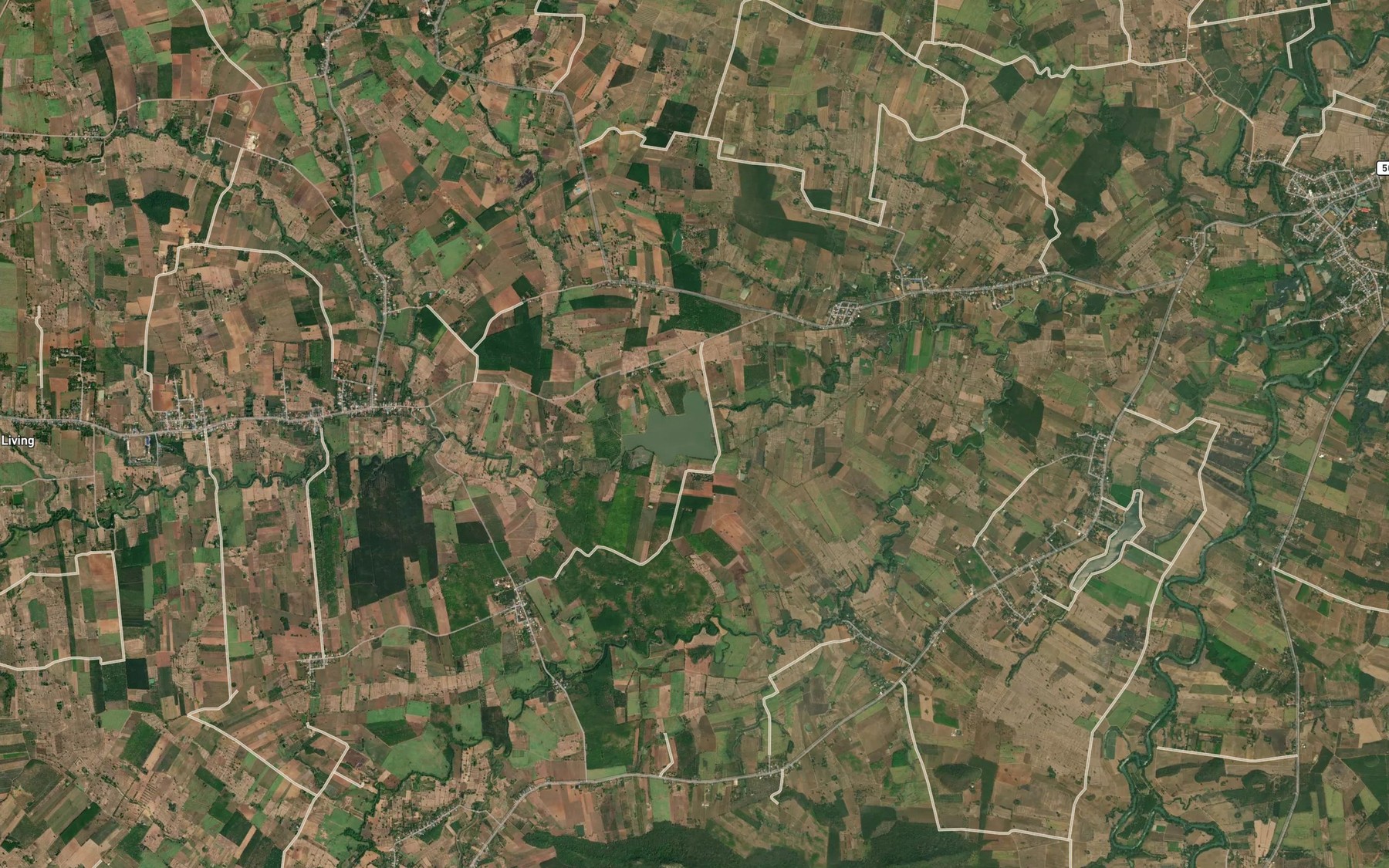 Satellite map of the Ang Kep Nam Ban Phu Ngoen