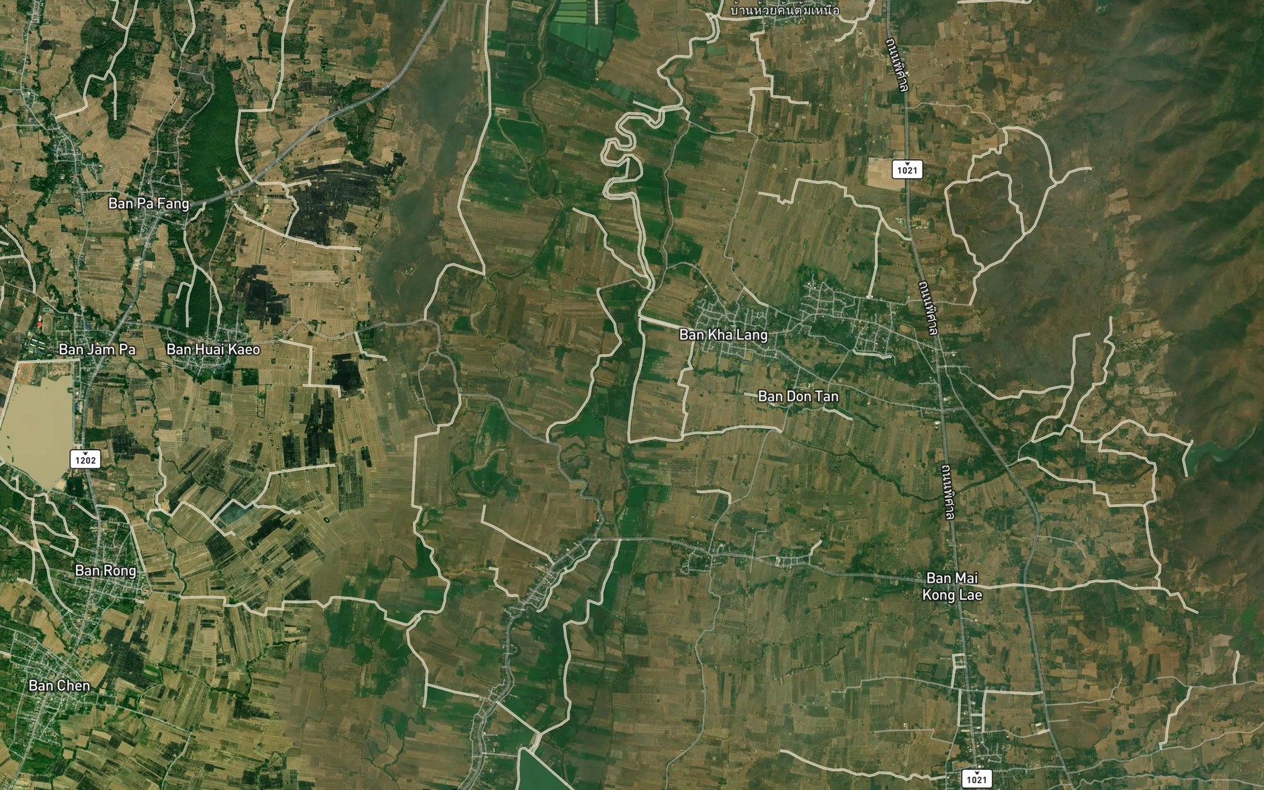 Satellite map of the Nong Ian