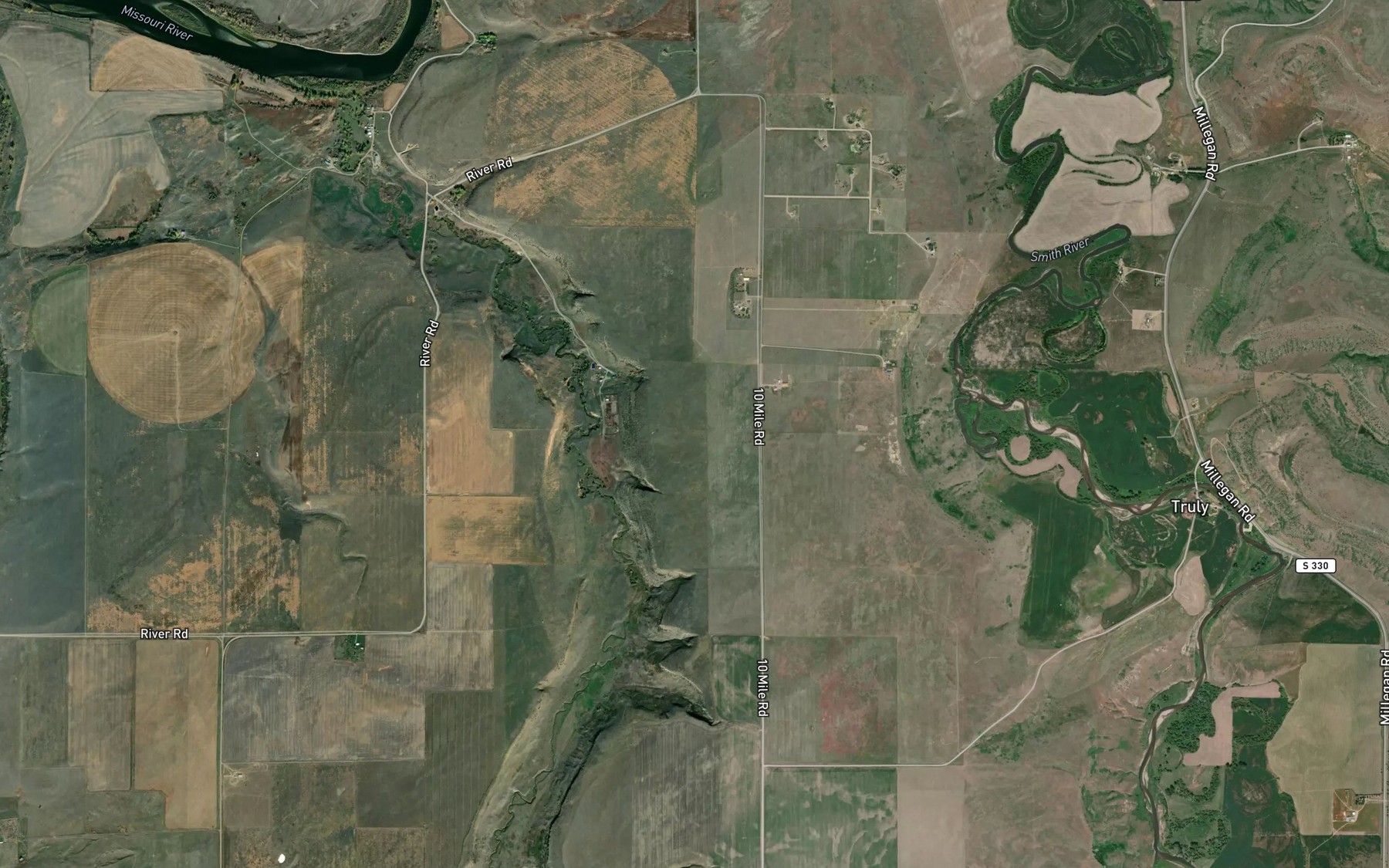 Satellite map of the 19N02E33A___01 Spring