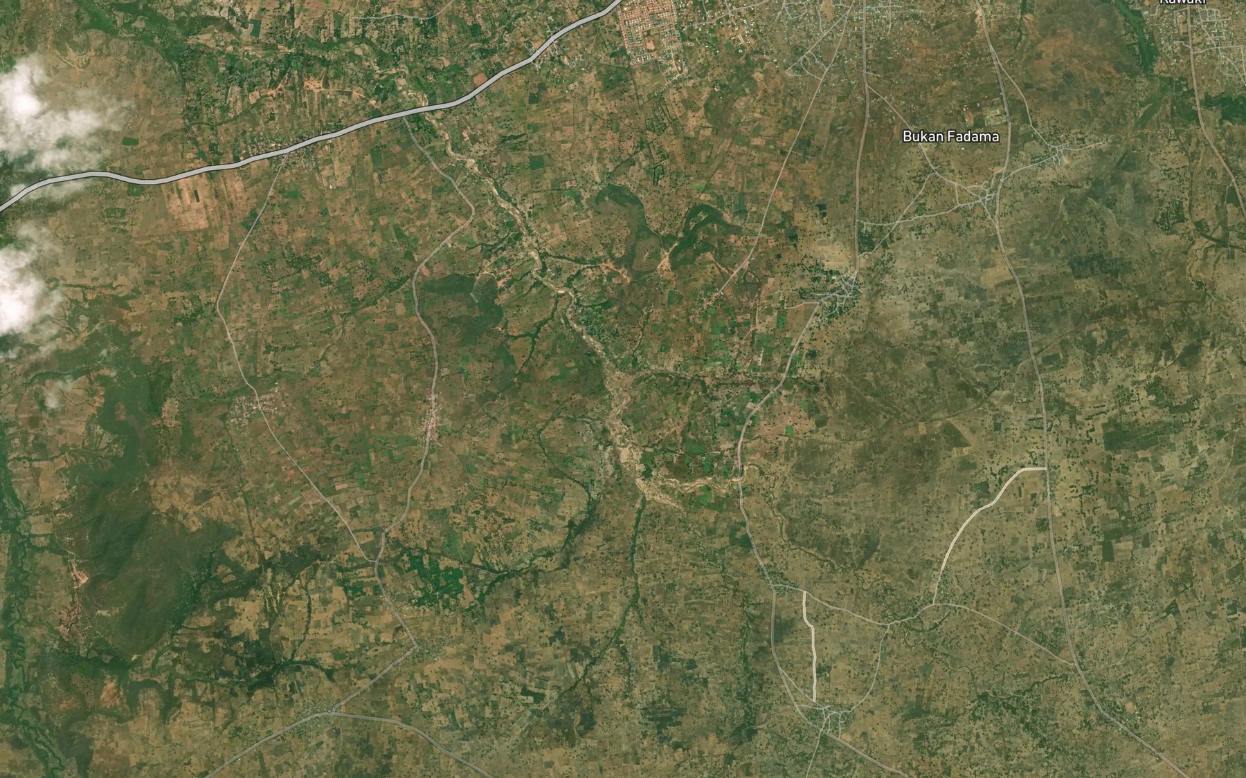 Satellite map of the RiverEwukpo