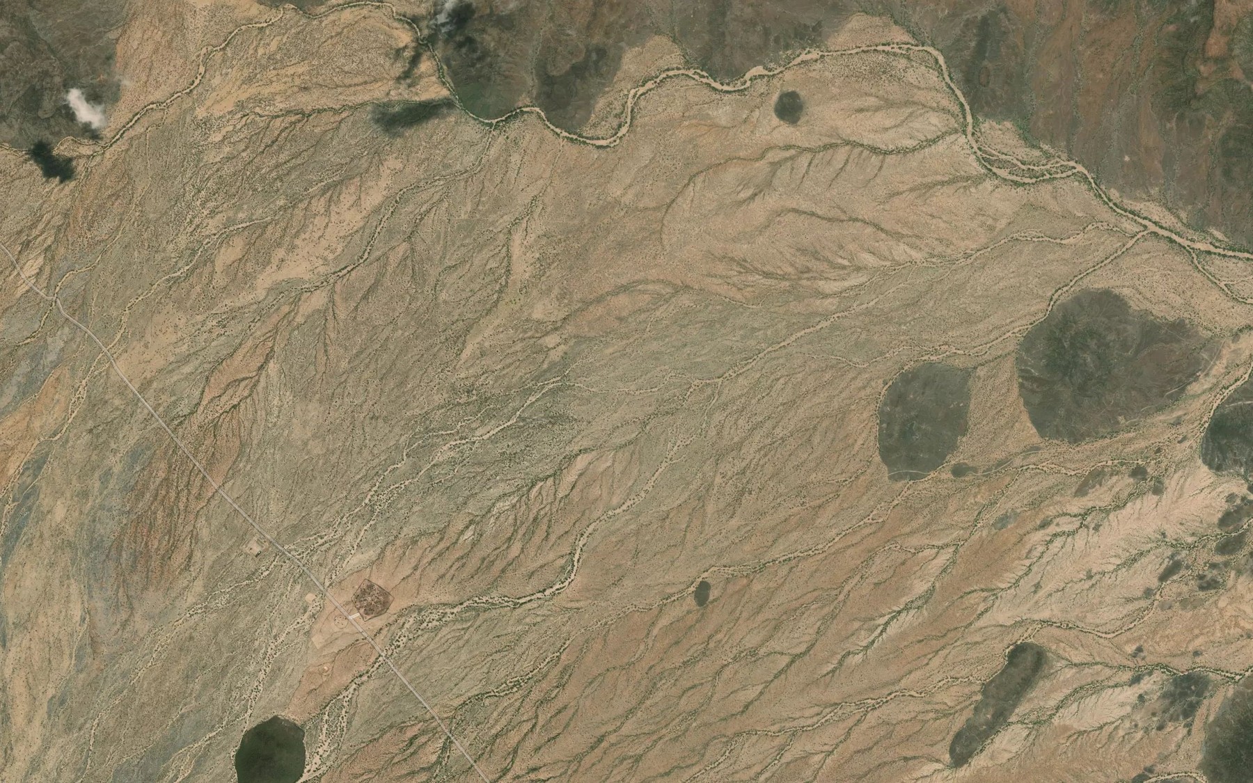 Satellite map of the Nakilowonok